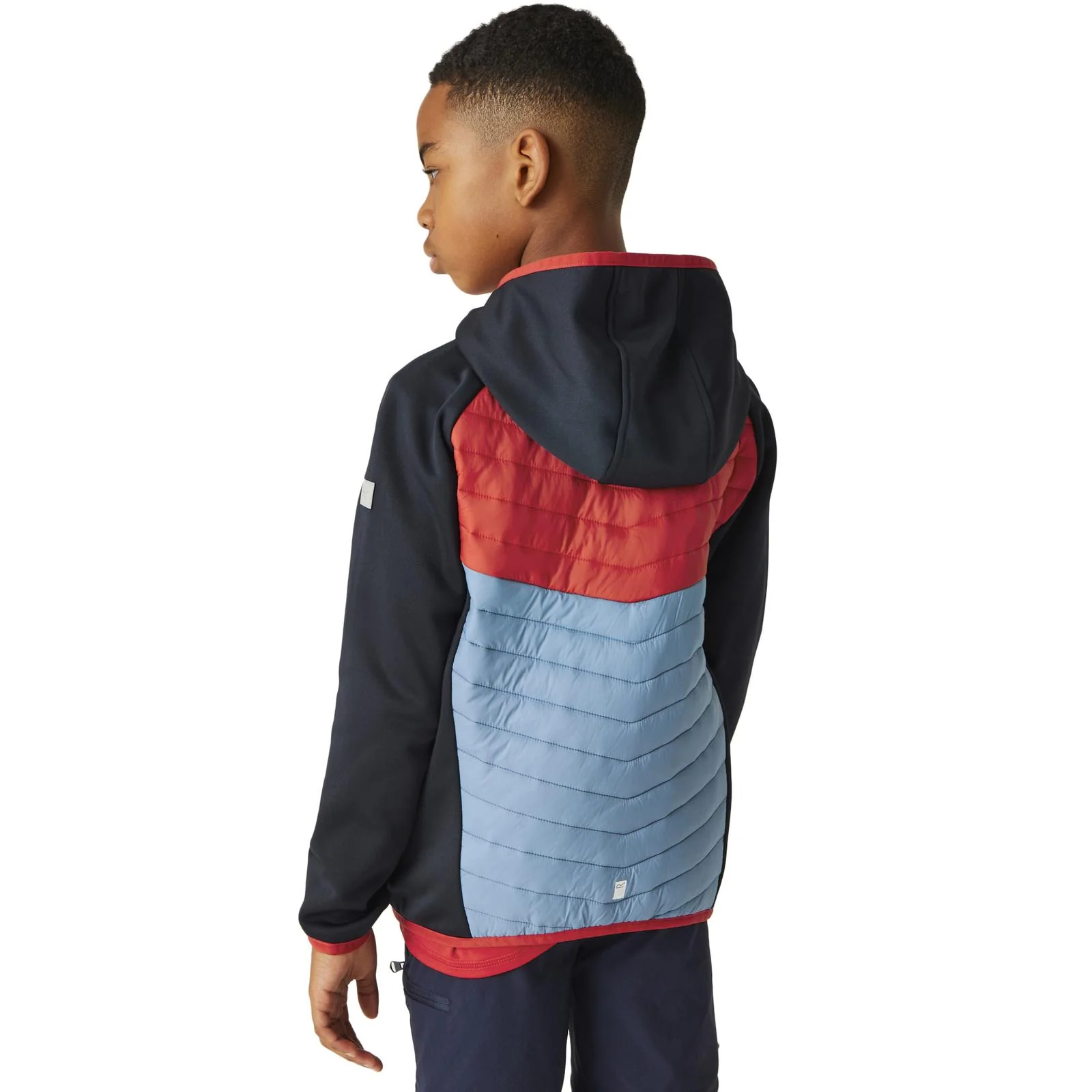 Regatta Kids Kielder Hybrid VIII Hooded Outdoor Walking Hiking Softshell Jacket - Image 26