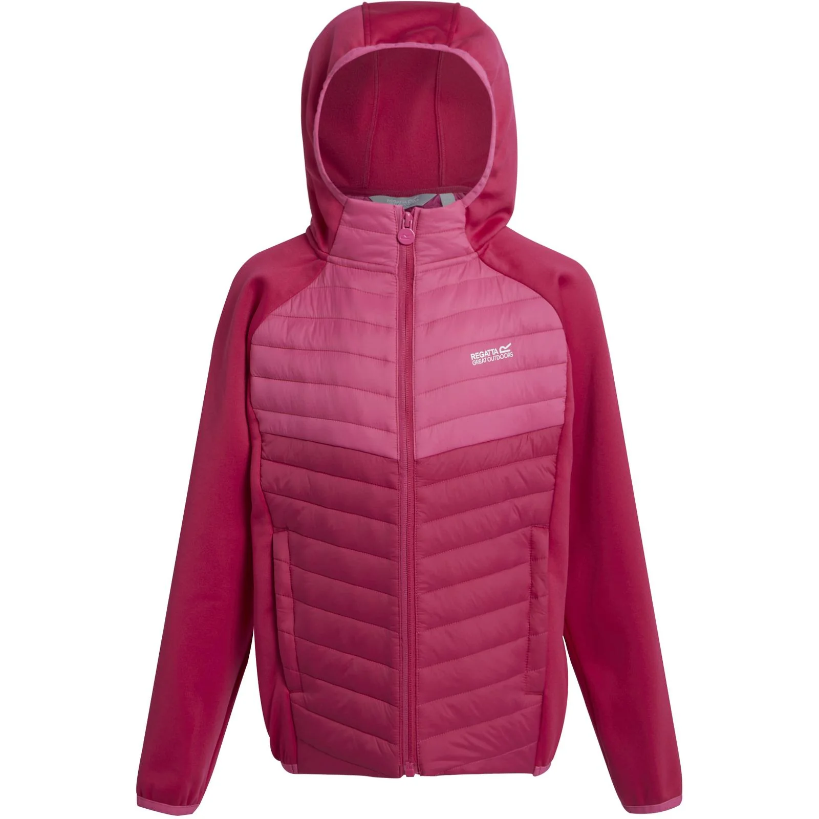 Regatta Kids Kielder Hybrid VIII Hooded Outdoor Walking Hiking Softshell Jacket - Image 56