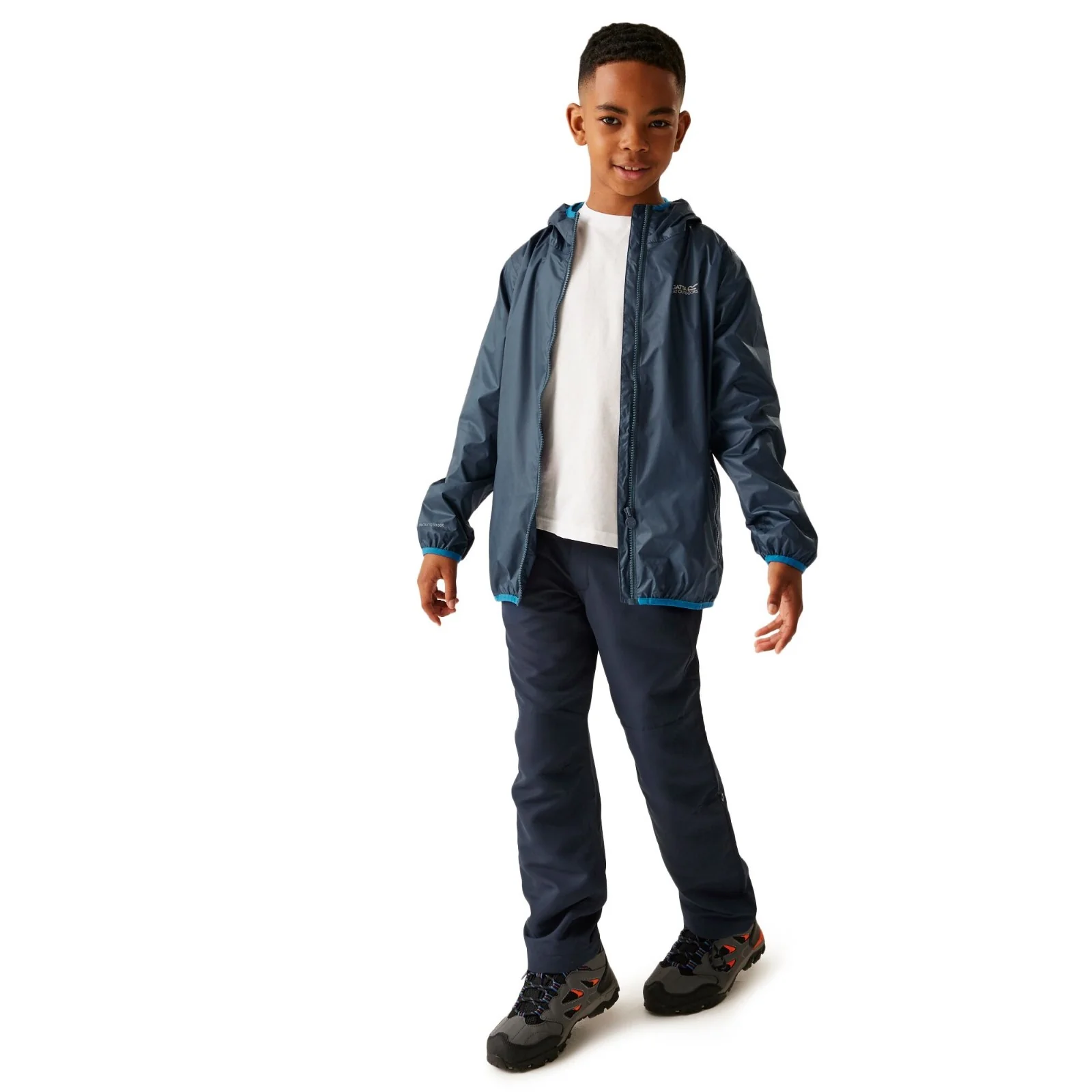 Regatta Kids Lever II Waterproof Packaway Walking Jacket - Image 24