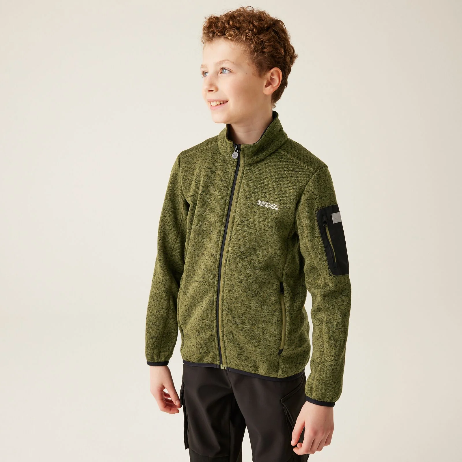 Regatta Kids Newhill Full Zip Fleece - Image 5