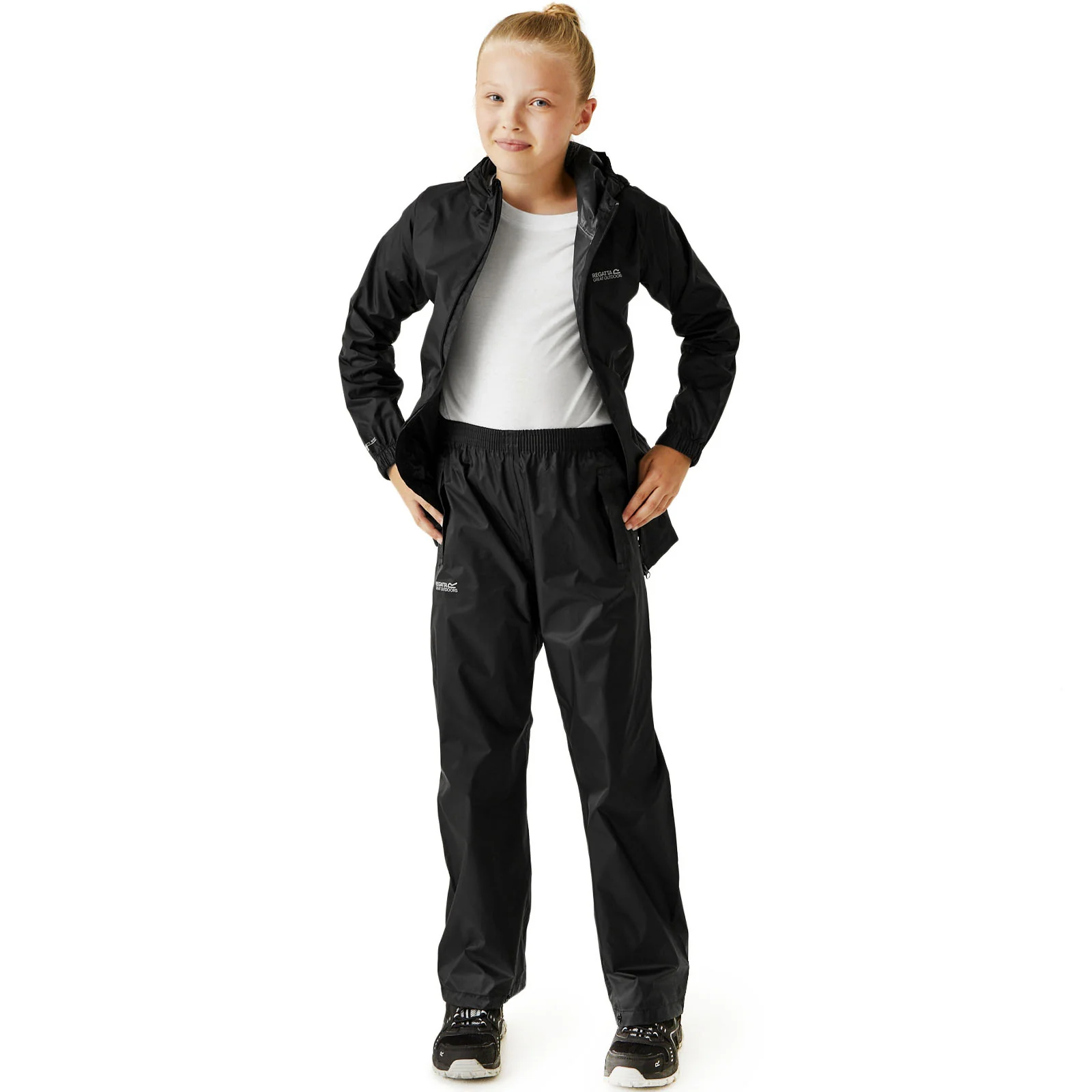 Regatta Kids Pack It Waterproof Overtrousers - Image 10