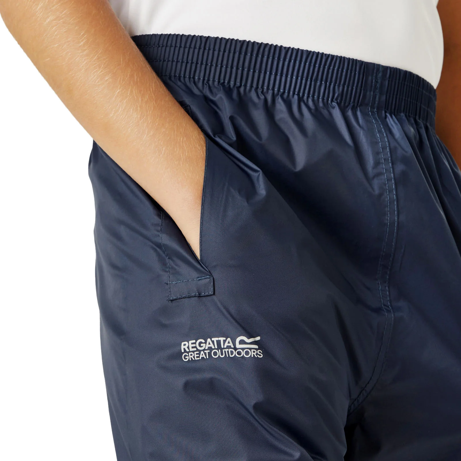 Regatta Kids Pack It Waterproof Overtrousers - Image 6