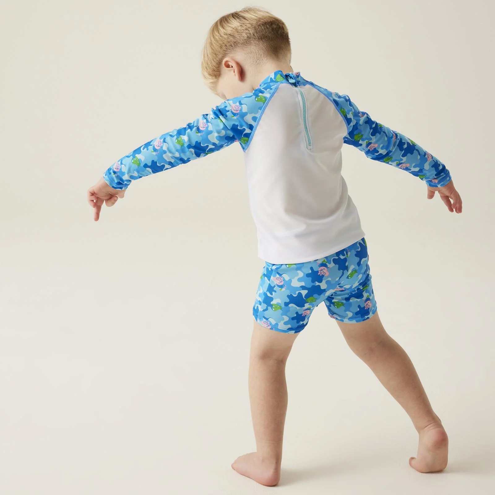 Regatta Kids Peppa Pig Long Sleeve Rash Suit Set - Image 11