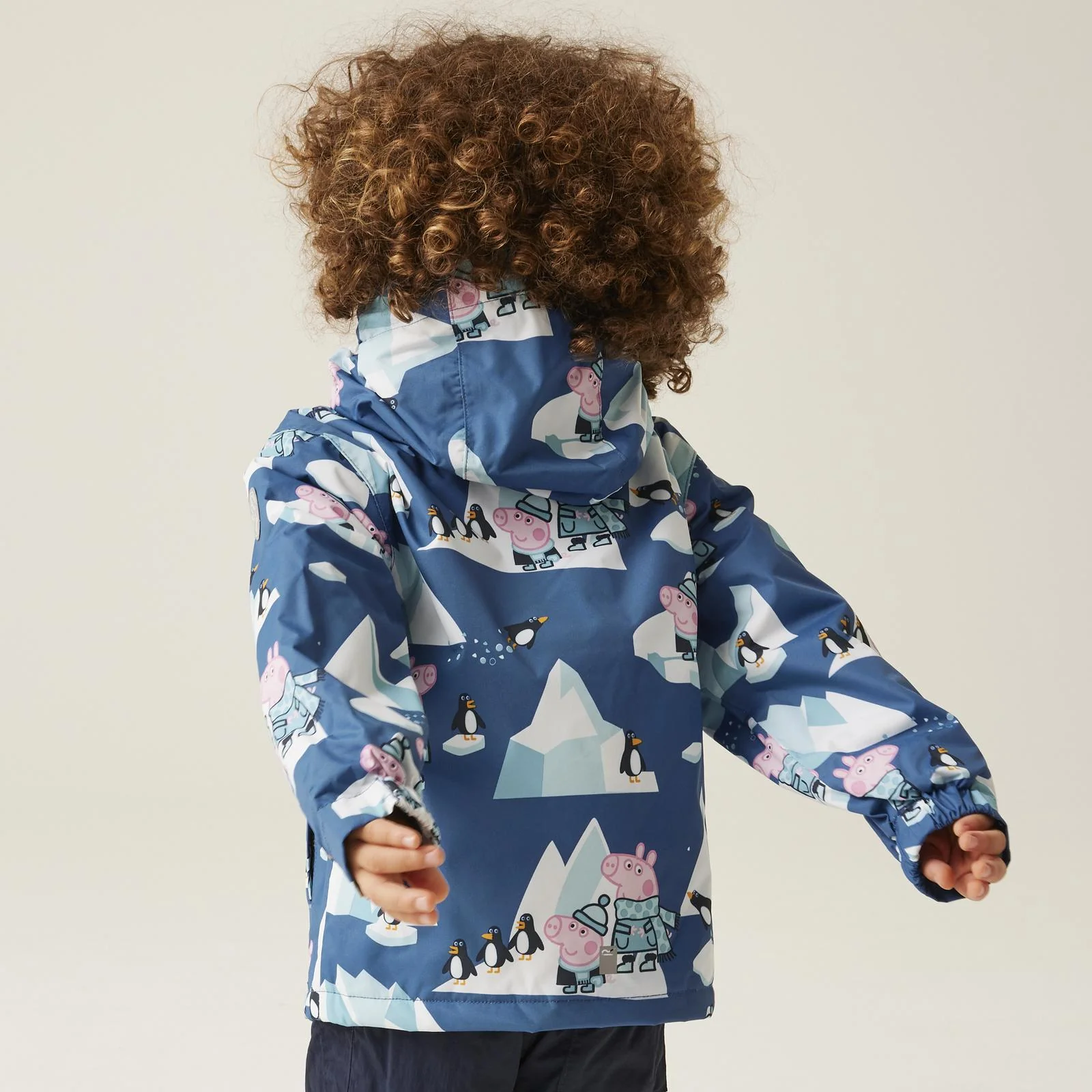 Regatta Kids Peppa Pig Muddy Puddles Waterproof Jacket - Image 18
