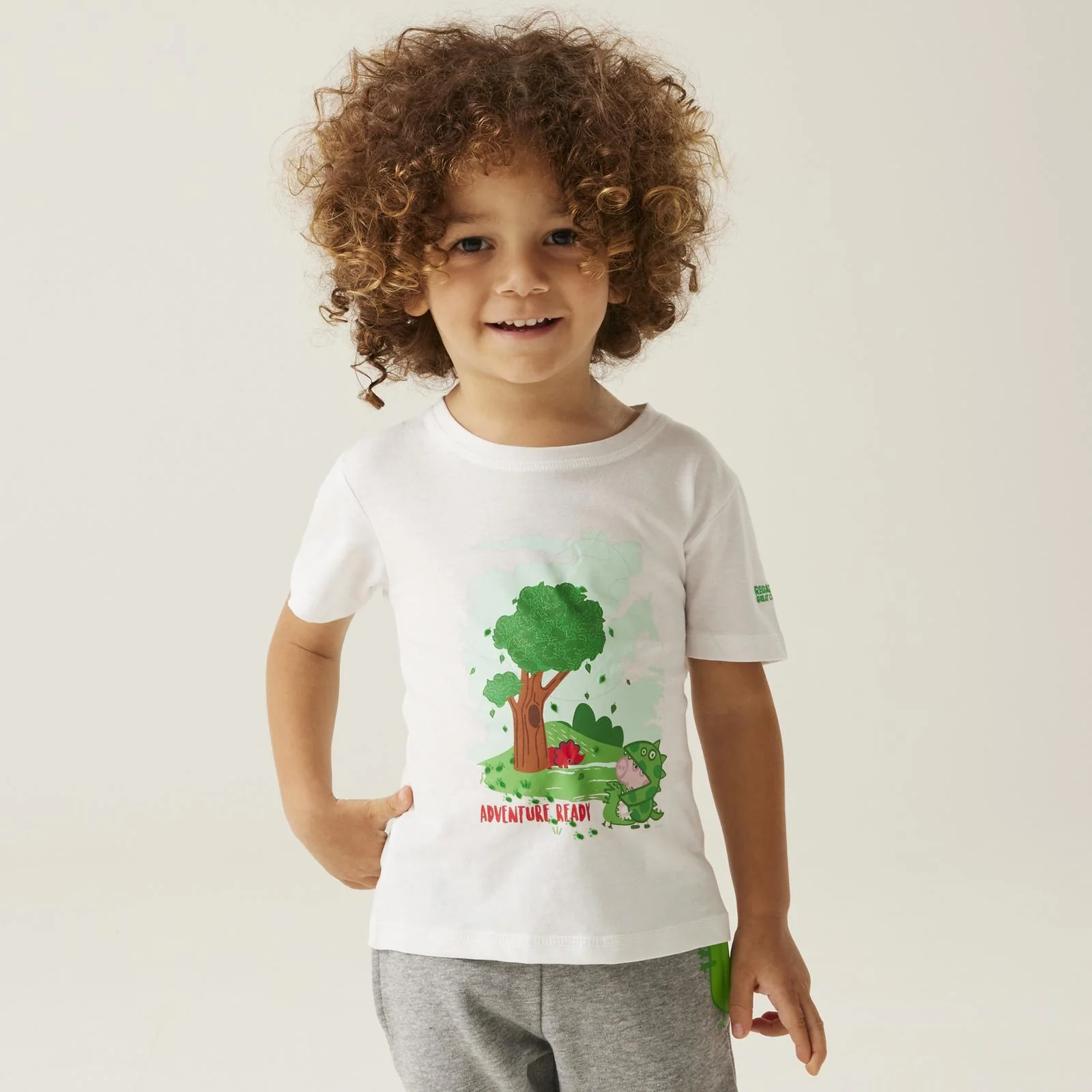 Regatta Kids Peppa Pig Printed Crew Neck T-Shirt - Image 8