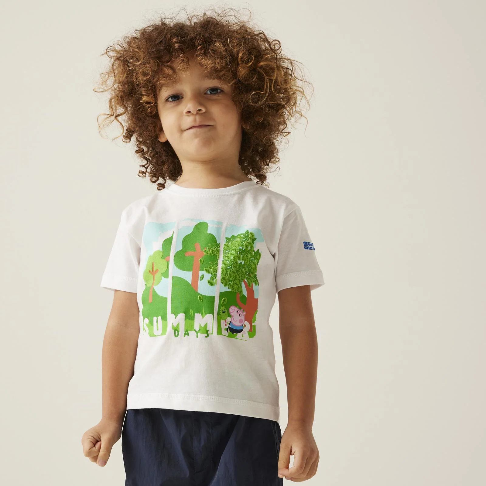 Regatta Kids Peppa Pig Printed Crew Neck T-Shirt - Image 9