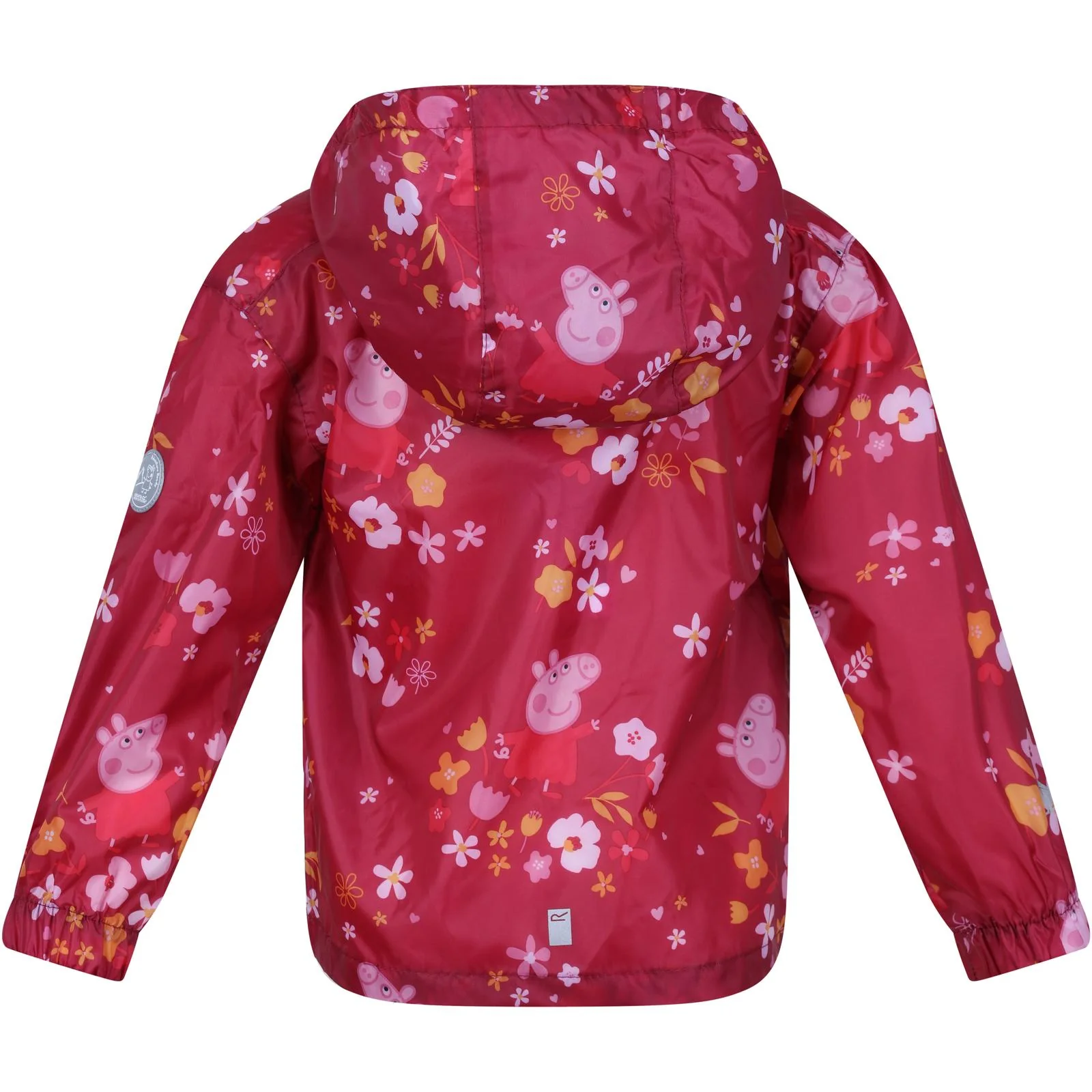 Regatta Kids Peppa Pig Waterproof Pack-It Zip Up Jacket - Image 32