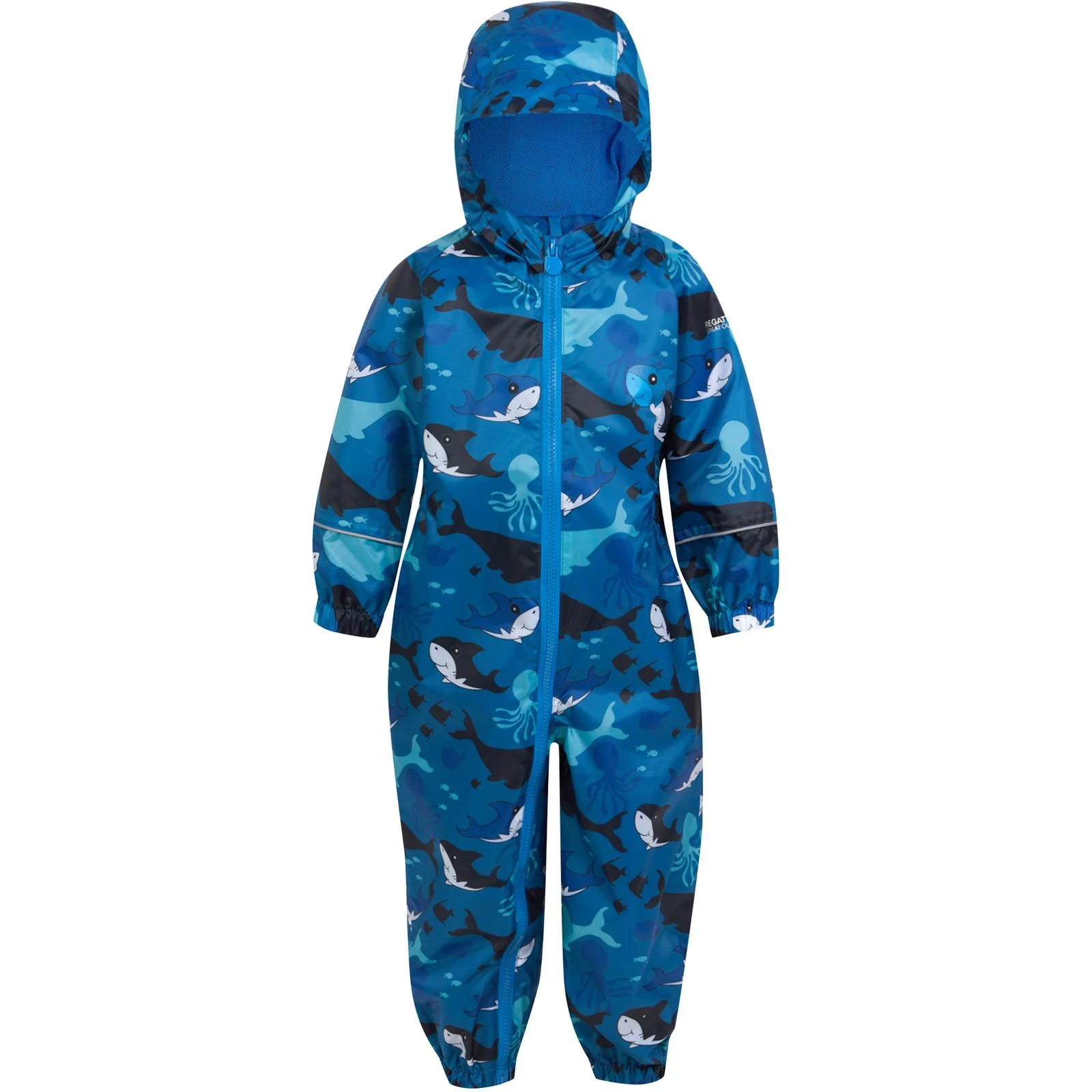 Regatta Kids Pobble Waterproof Puddle Suit - Image 15