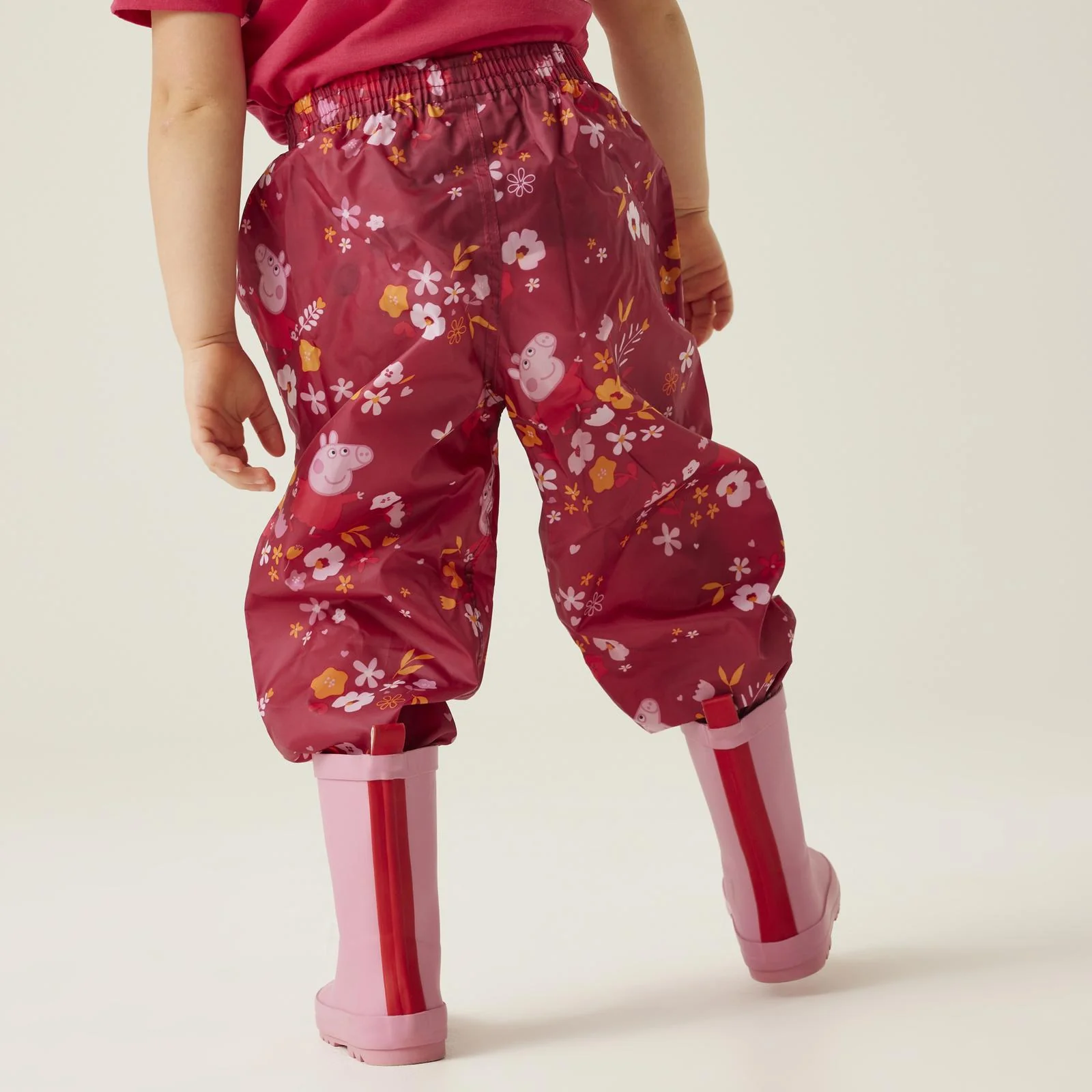 Regatta Kids Peppa Pig Pack-It Waterproof Overtrousers - Image 12