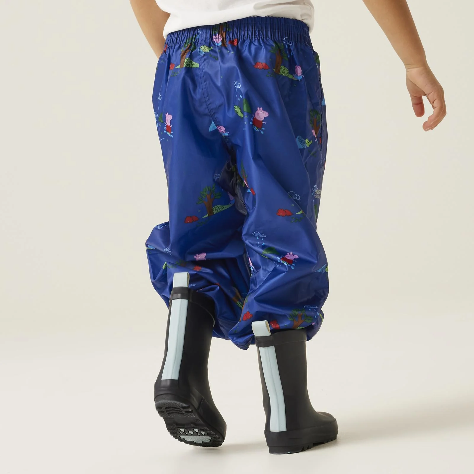 Regatta Kids Peppa Pig Pack-It Waterproof Overtrousers - Image 14