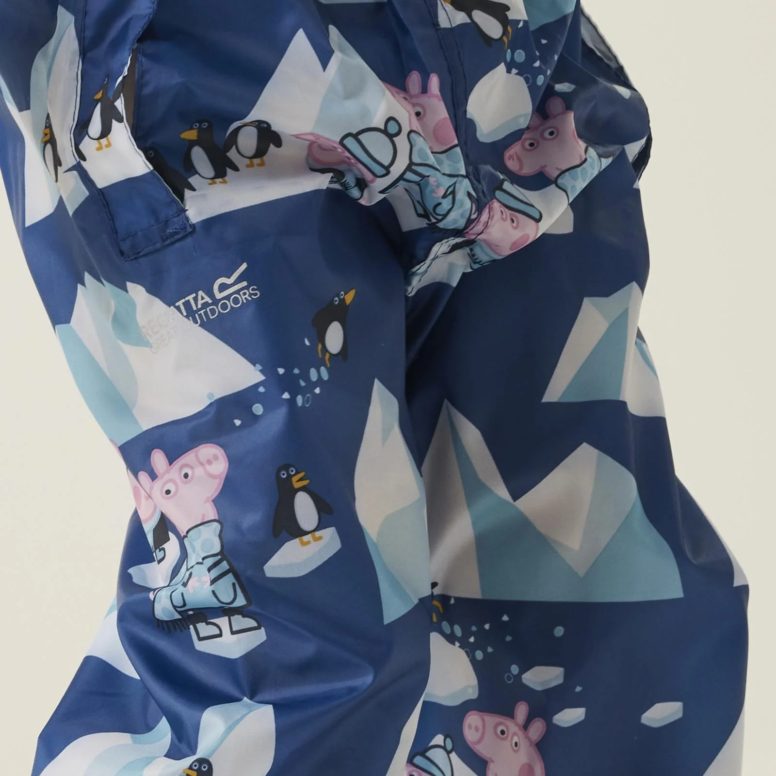 Regatta Kids Peppa Pig Pack-It Waterproof Overtrousers - Image 19