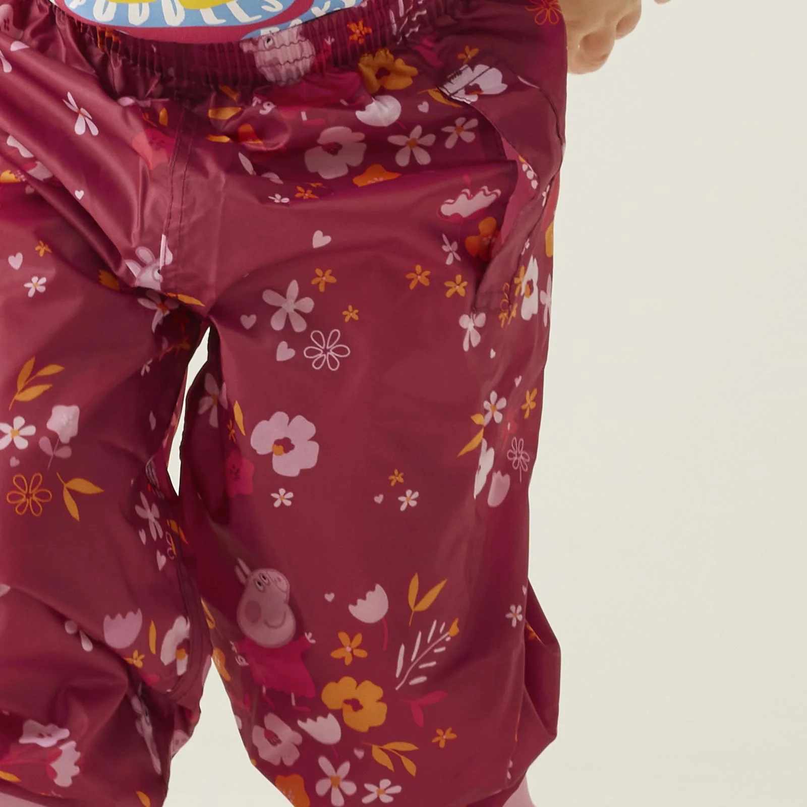 Regatta Kids Peppa Pig Pack-It Waterproof Overtrousers - Image 28
