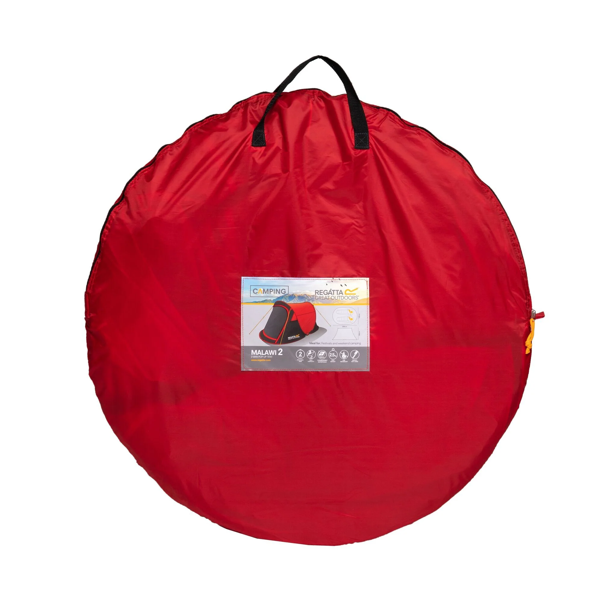Regatta Malawi 2-Man Pop Up Festival Tent - Image 6