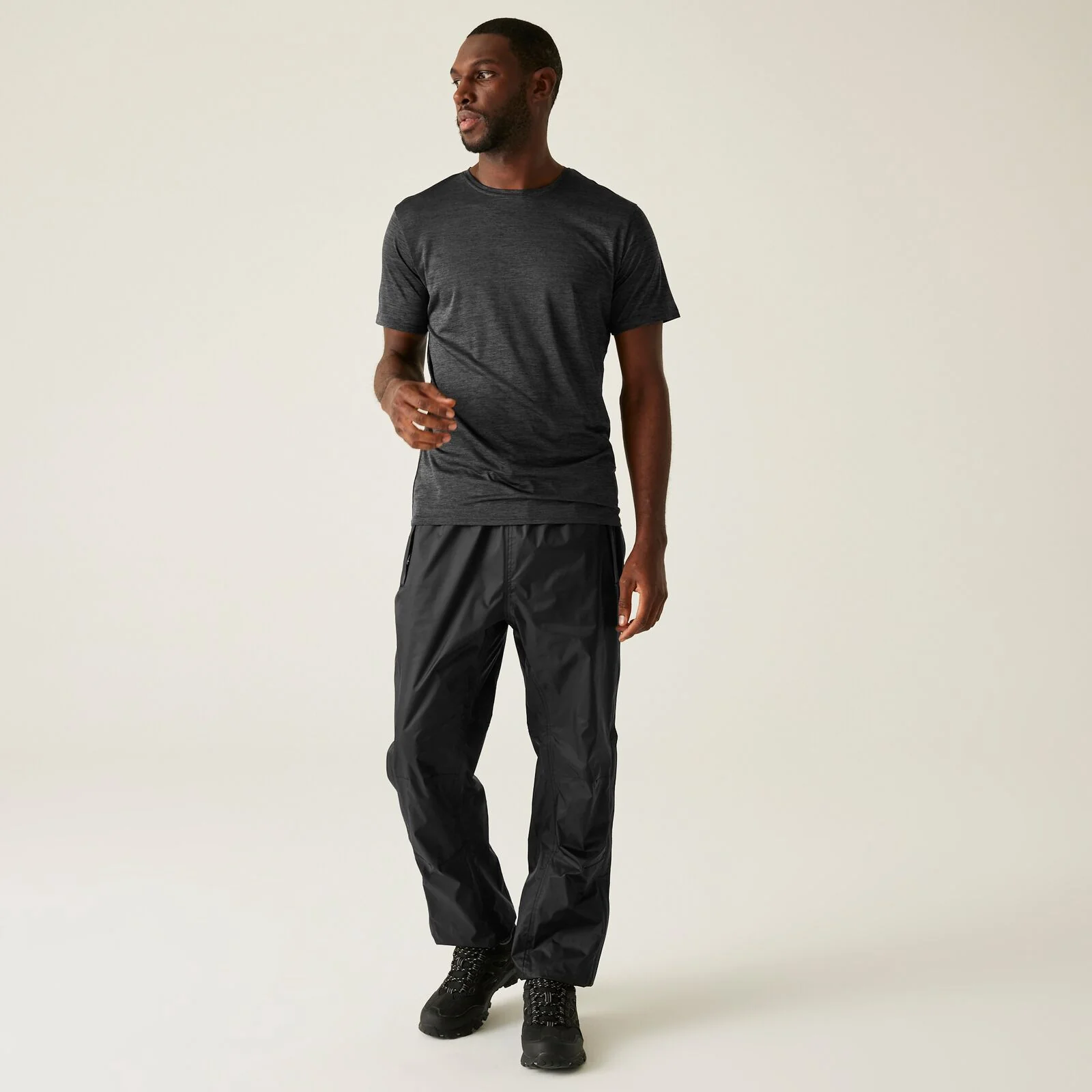 Regatta Mens Active Waterproof Breathable Overtrousers - Image 3