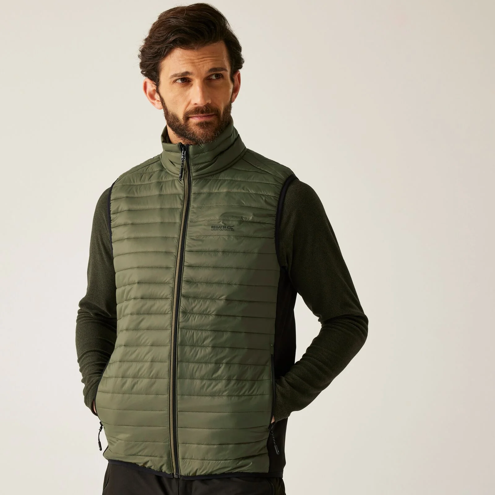Regatta Mens Anderson Hybrid Padded Gilet - Image 6