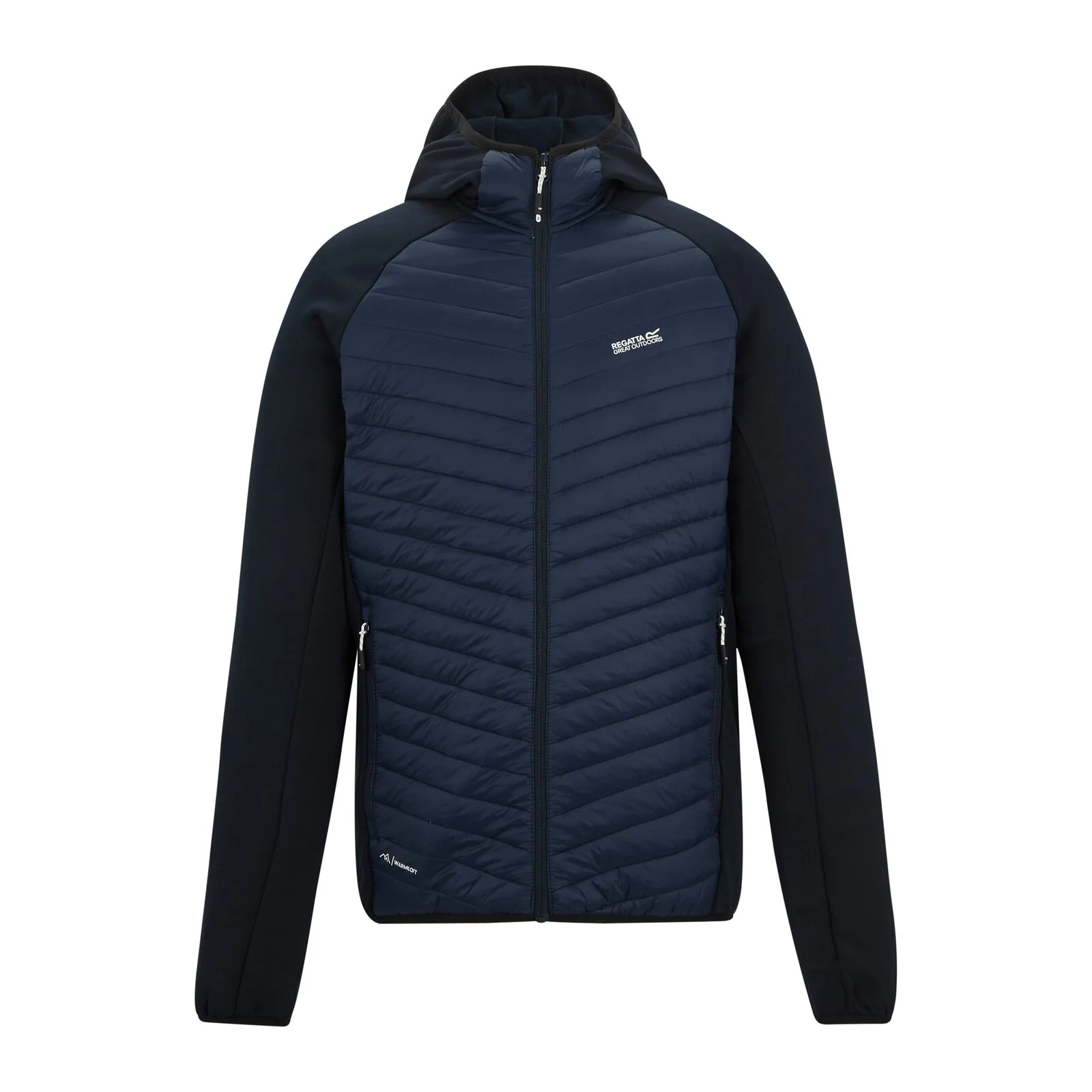 Regatta Mens Andreson Hybrid Hooded Padded Jacket - Image 42