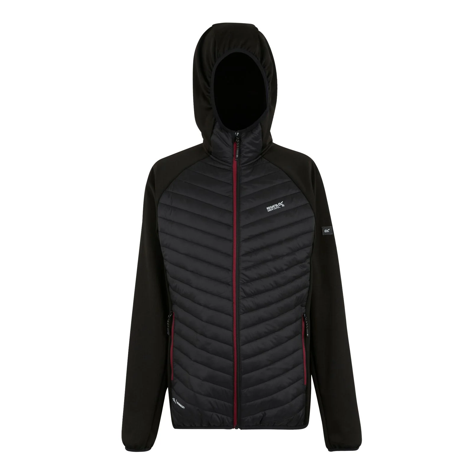 Regatta Mens Andreson Hybrid Hooded Padded Jacket - Image 48