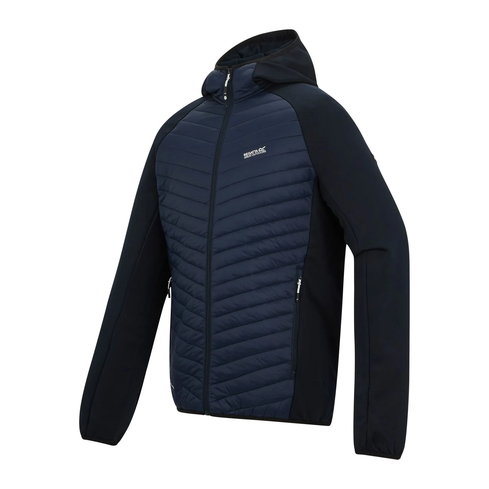 Regatta Mens Andreson Hybrid Hooded Padded Jacket - Image 62
