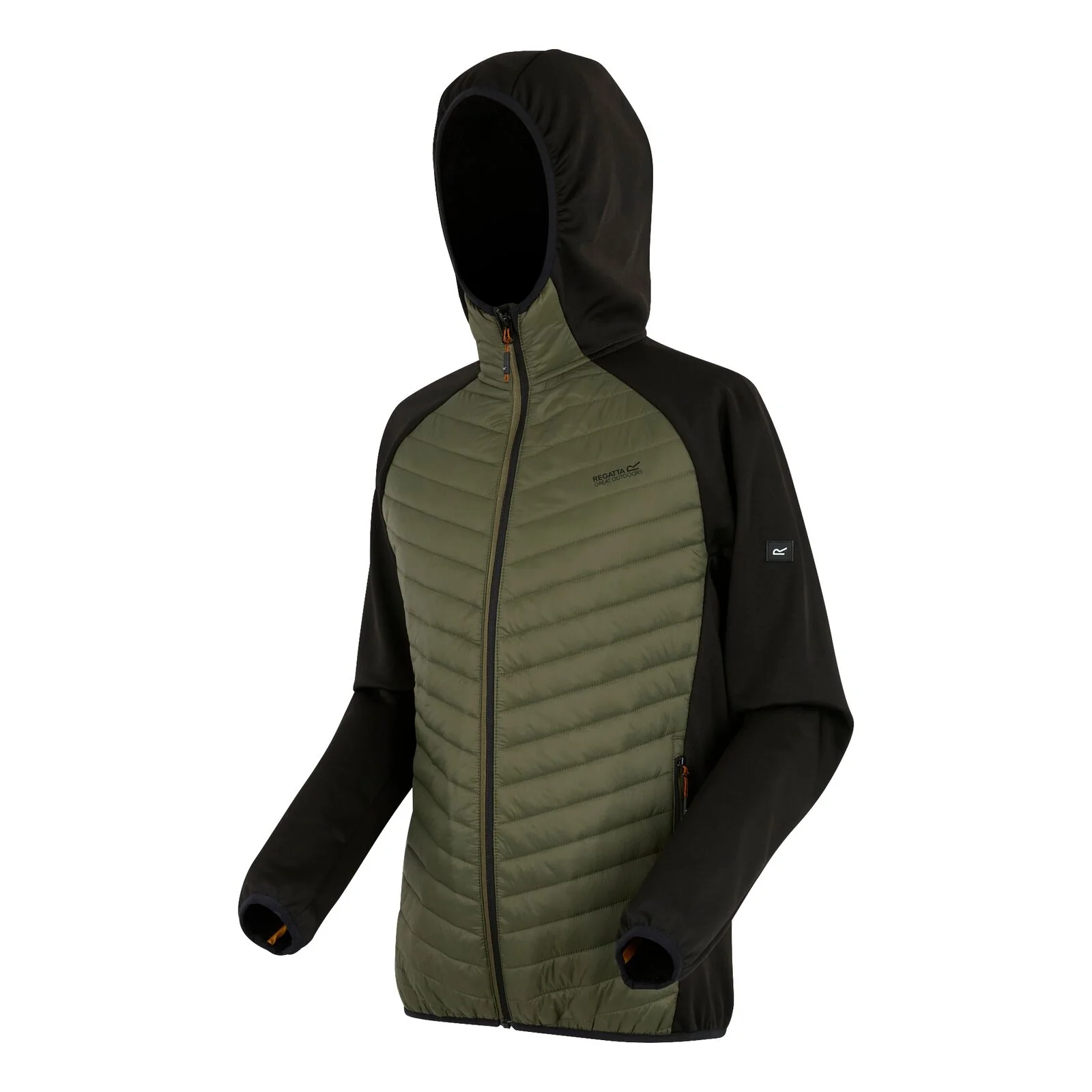 Regatta Mens Andreson Hybrid Hooded Padded Jacket - Image 73