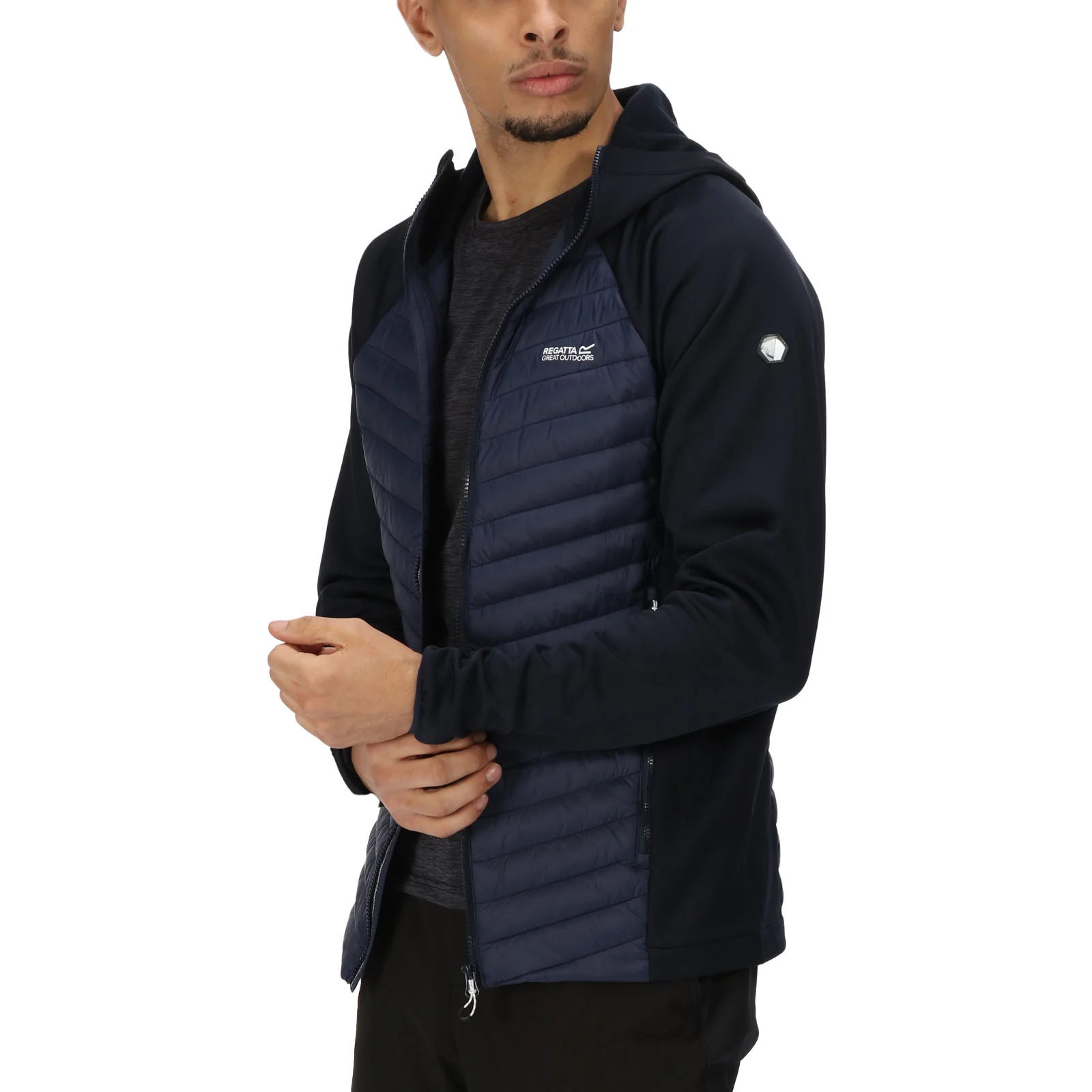 Regatta Mens Andreson VII Hybrid Lightweight Jacket - Image 2
