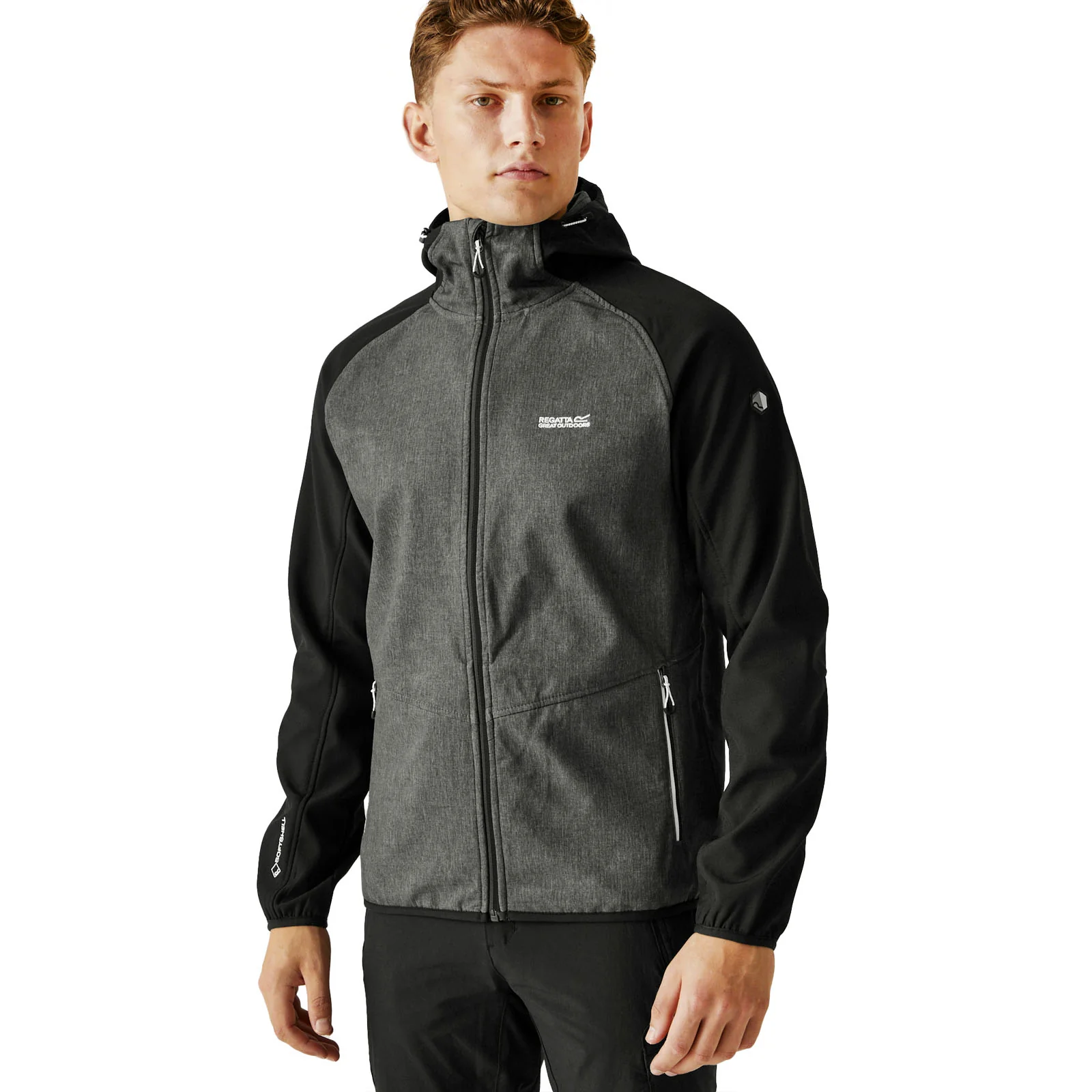Regatta Mens Arec III Softshell Walking Jacket - Image 2