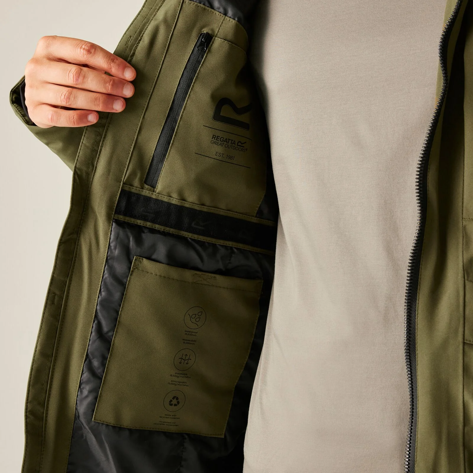 Regatta Mens Balaton Insulated Waterproof Jacket - Image 22