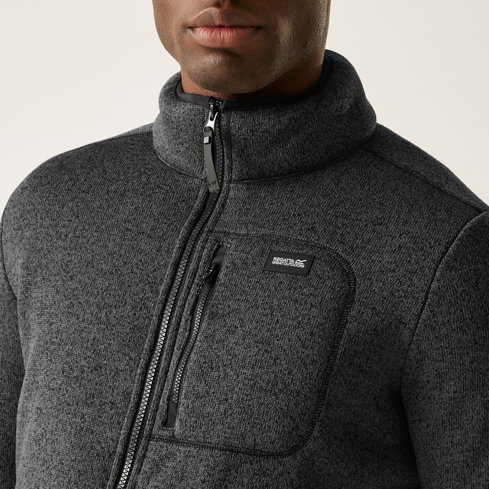 Regatta Mens Barlee Teddy Full Zip Fleece - Image 20