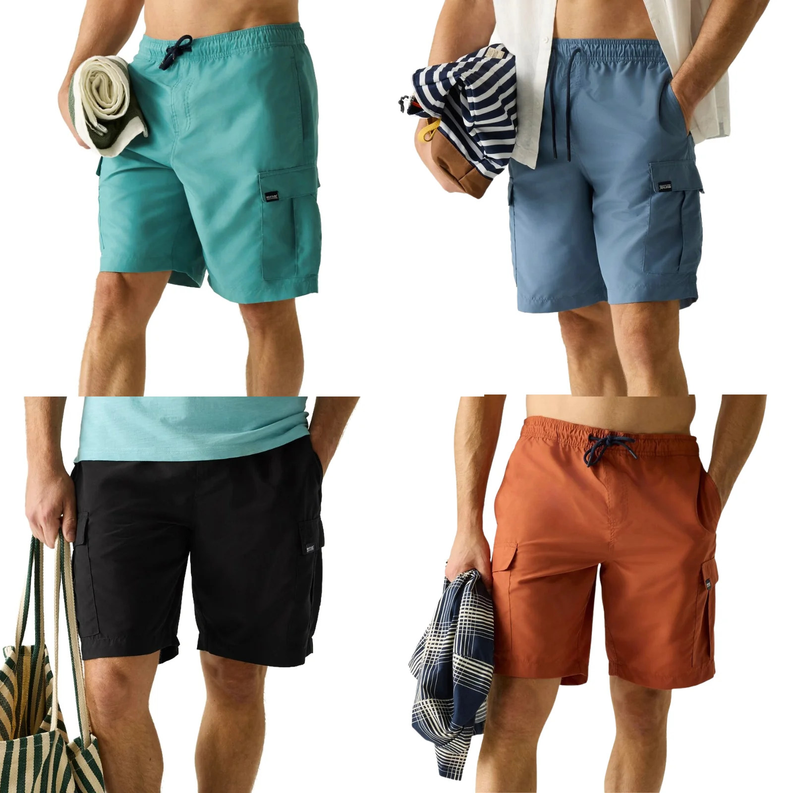 Regatta Mens Blanmont Cargo Swim Shorts