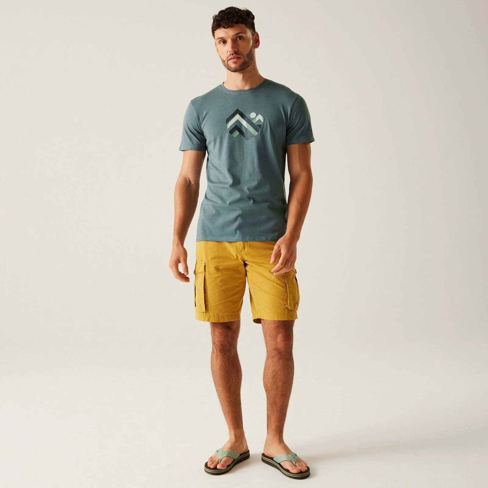 Regatta Mens Breezed V Short Sleeve T-Shirt - Image 13