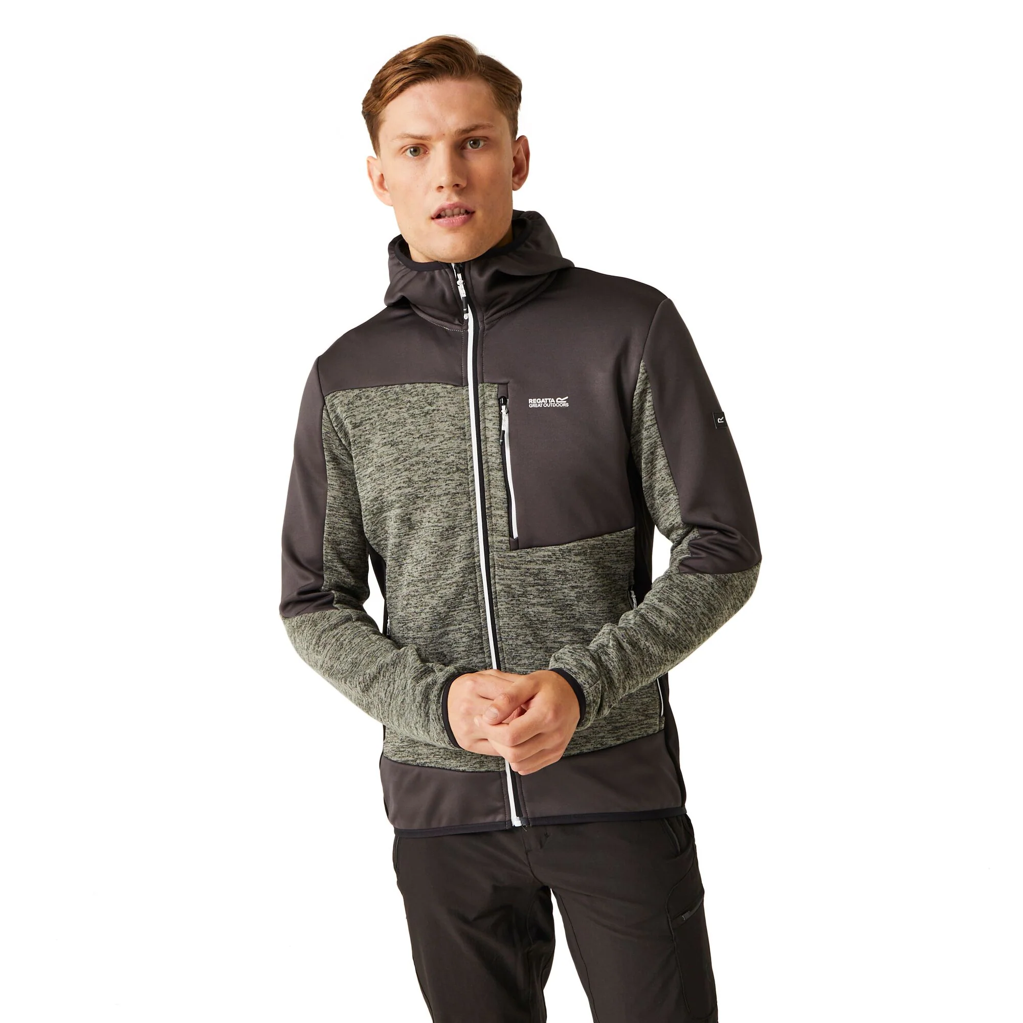Regatta Mens Cadford VI Hooded Full Zip Fleece Jacket - Image 8