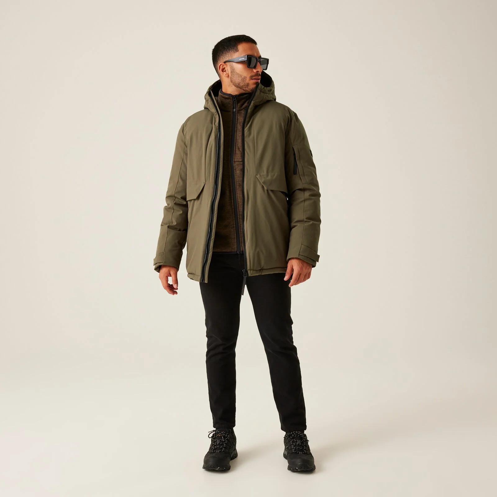 Regatta Mens Dallymoore Waterproof Padded Jacket - Image 9