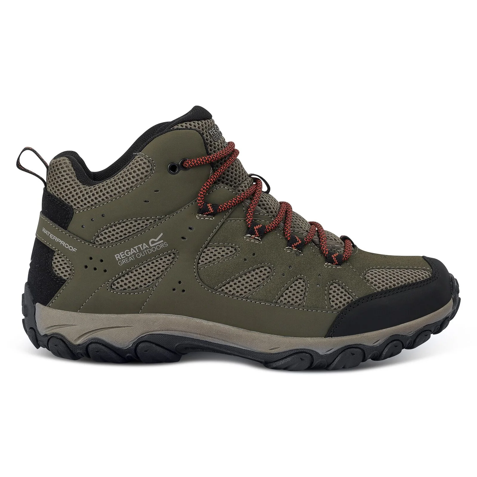 Regatta Mens Edgepoint IV Mid Waterproof Walking Boots - Image 6