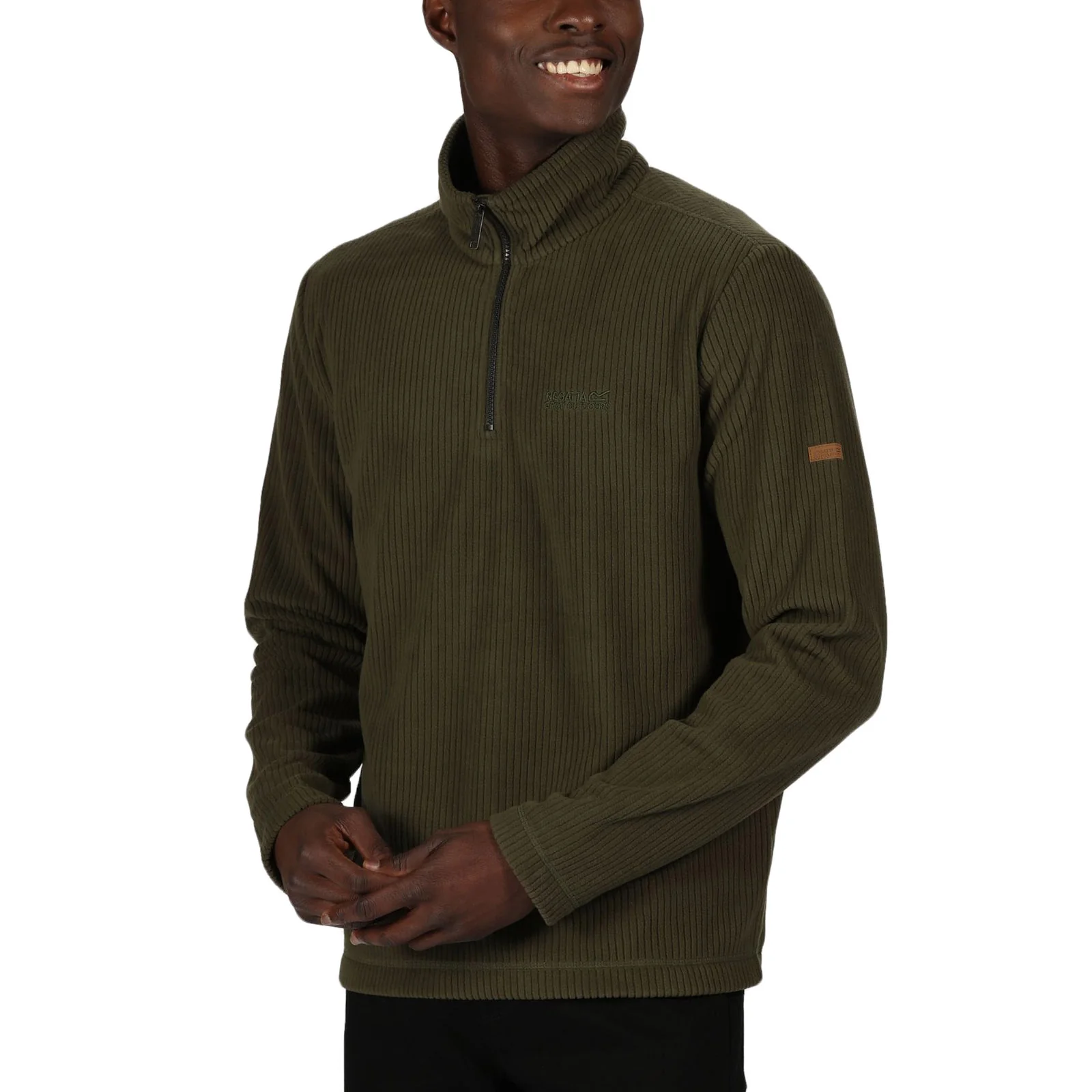 Regatta Mens Elgrid Half Zip Midweight Fleece - Image 3