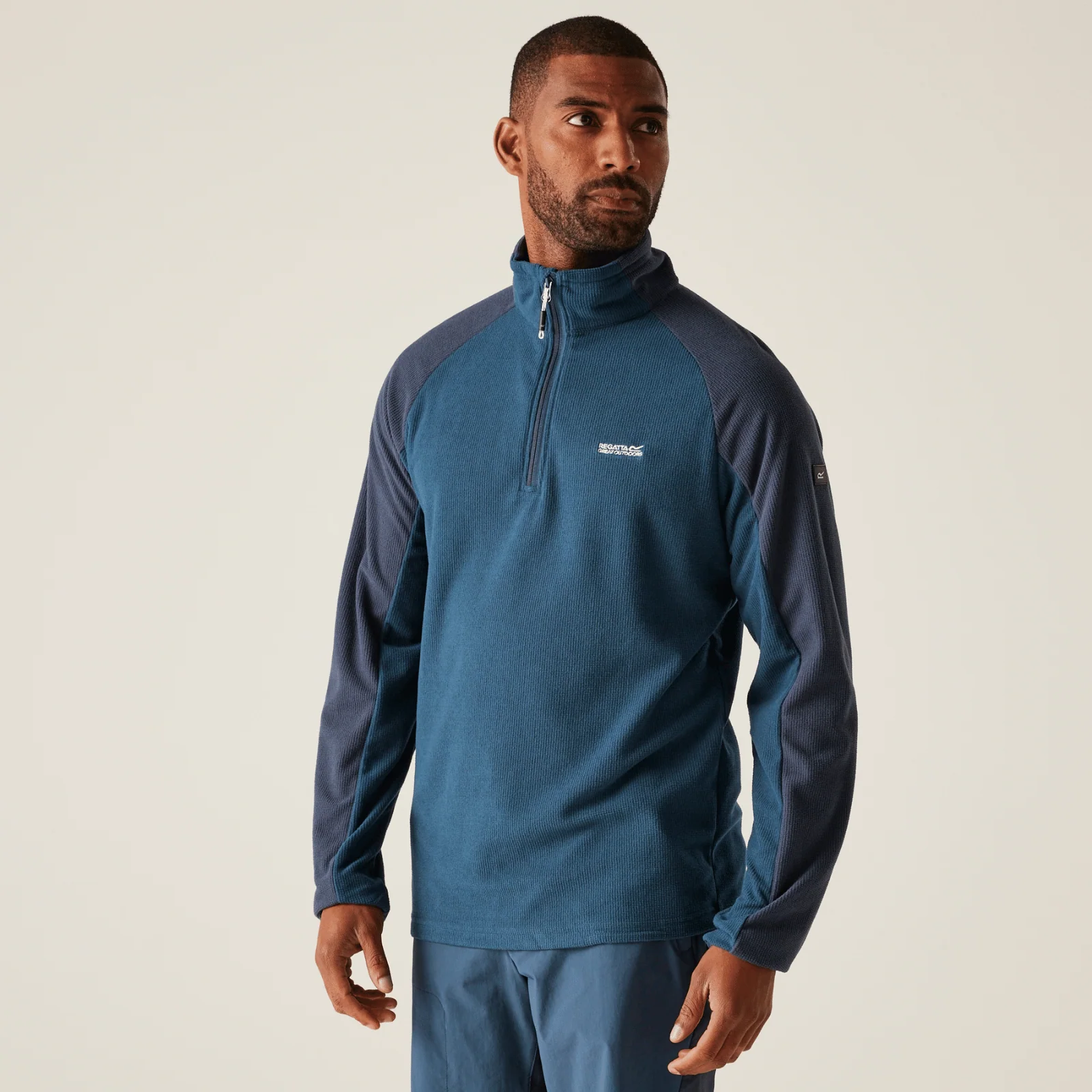 Regatta Mens Elson II Lightweight Half Zip Fleece - Image 5