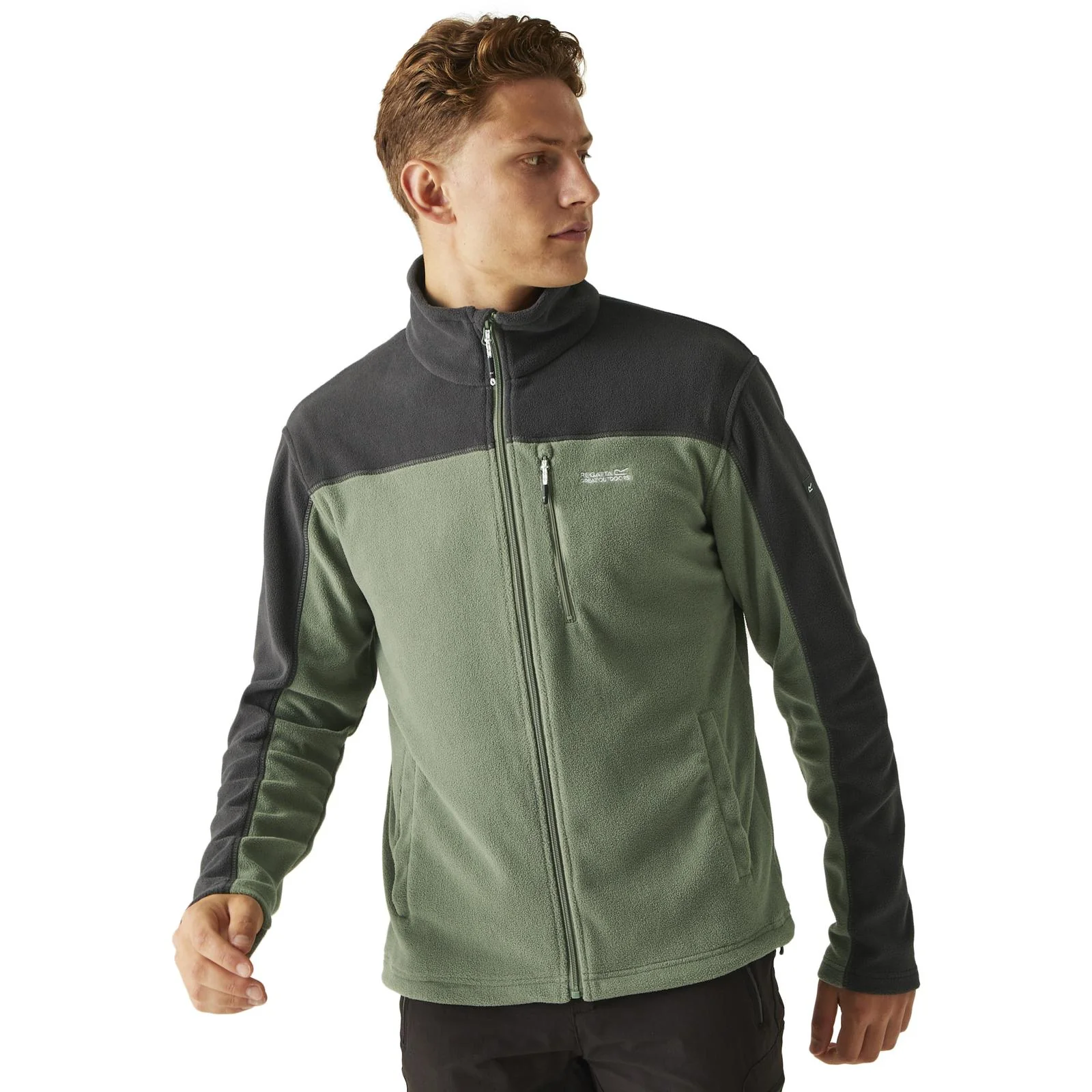 Regatta Mens Fellard Lightweight Full Zip Fleece - Image 8