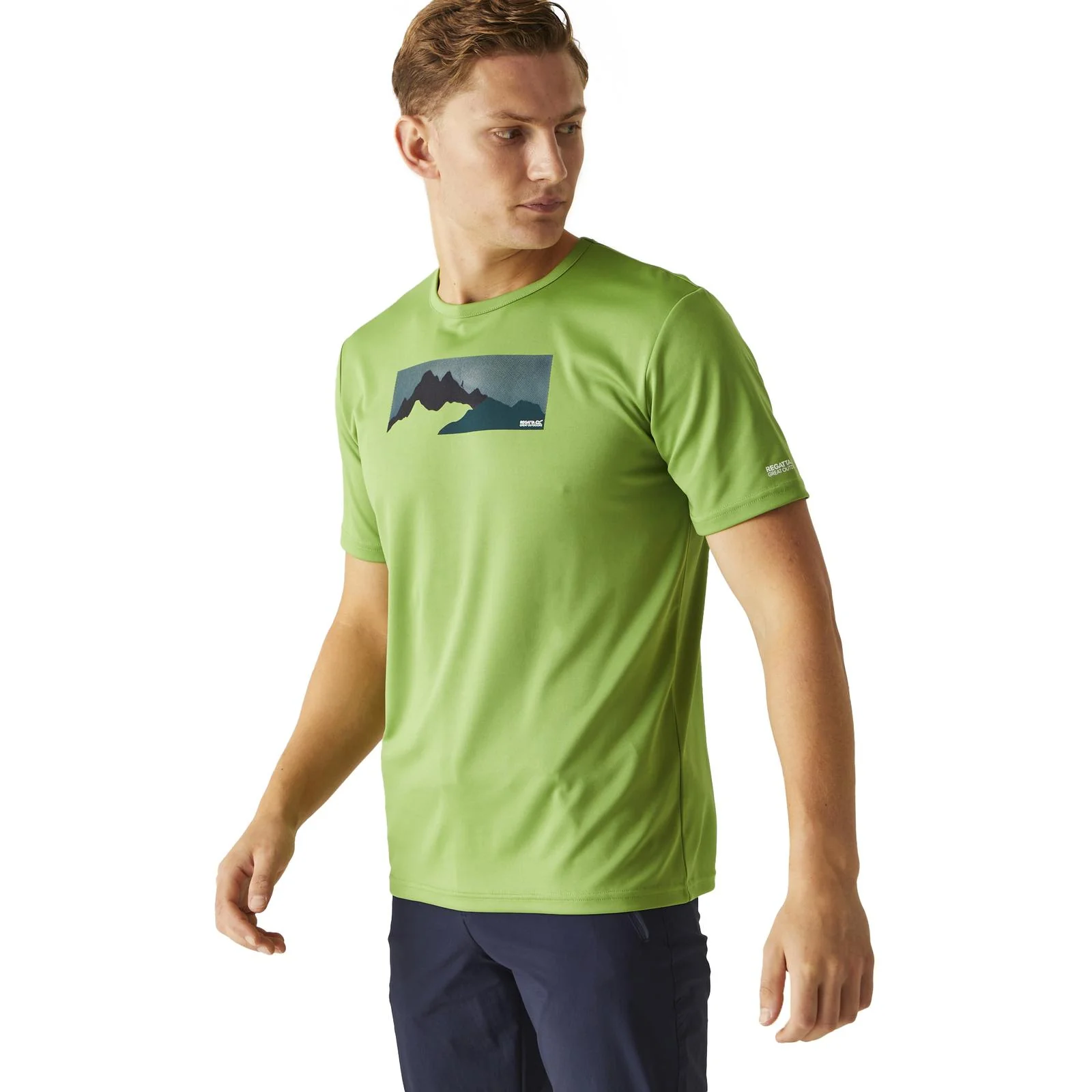 Regatta Mens Fingal VIII Graphic Print T-Shirt - Image 4