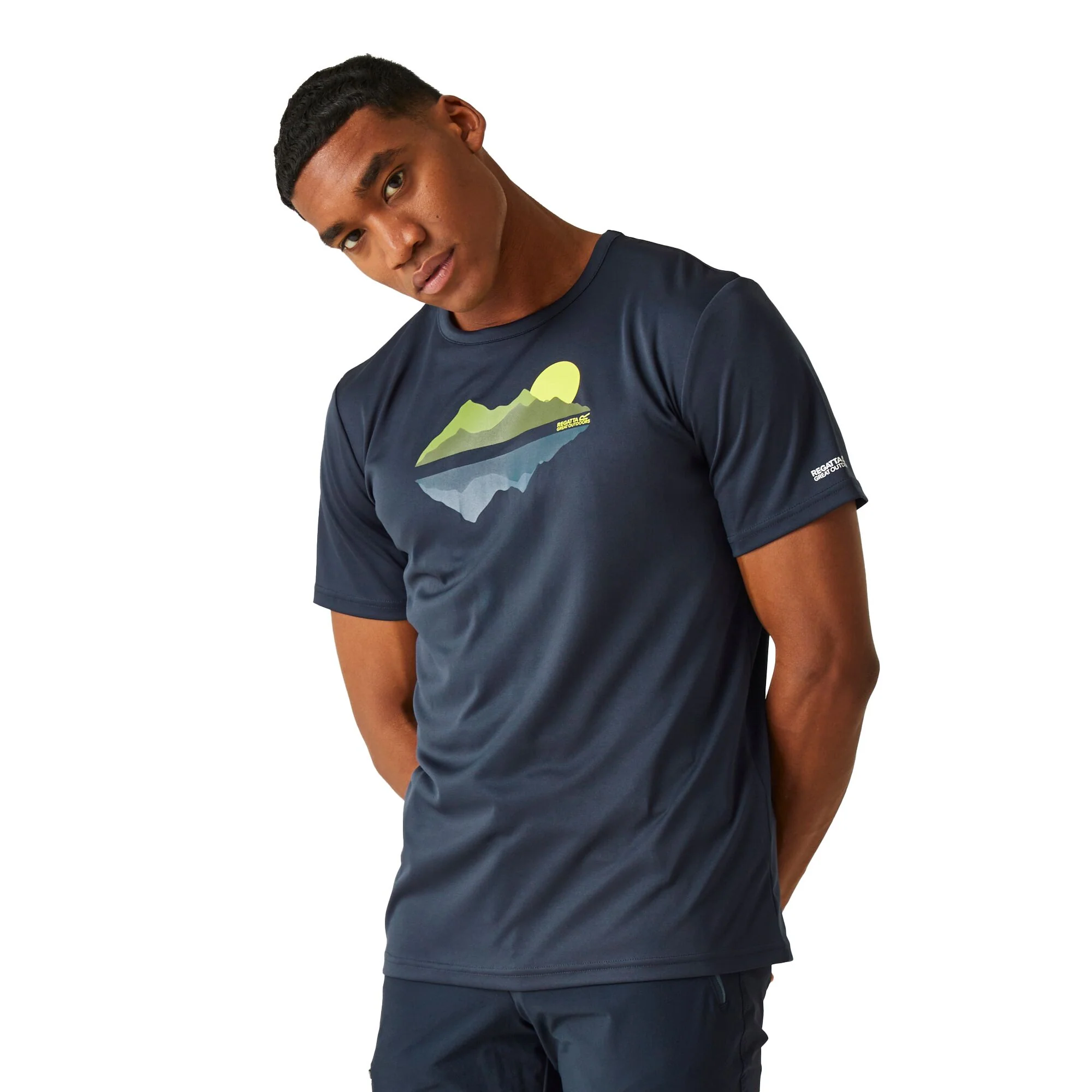 Regatta Mens Fingal VIII Graphic Print T-Shirt - Image 14
