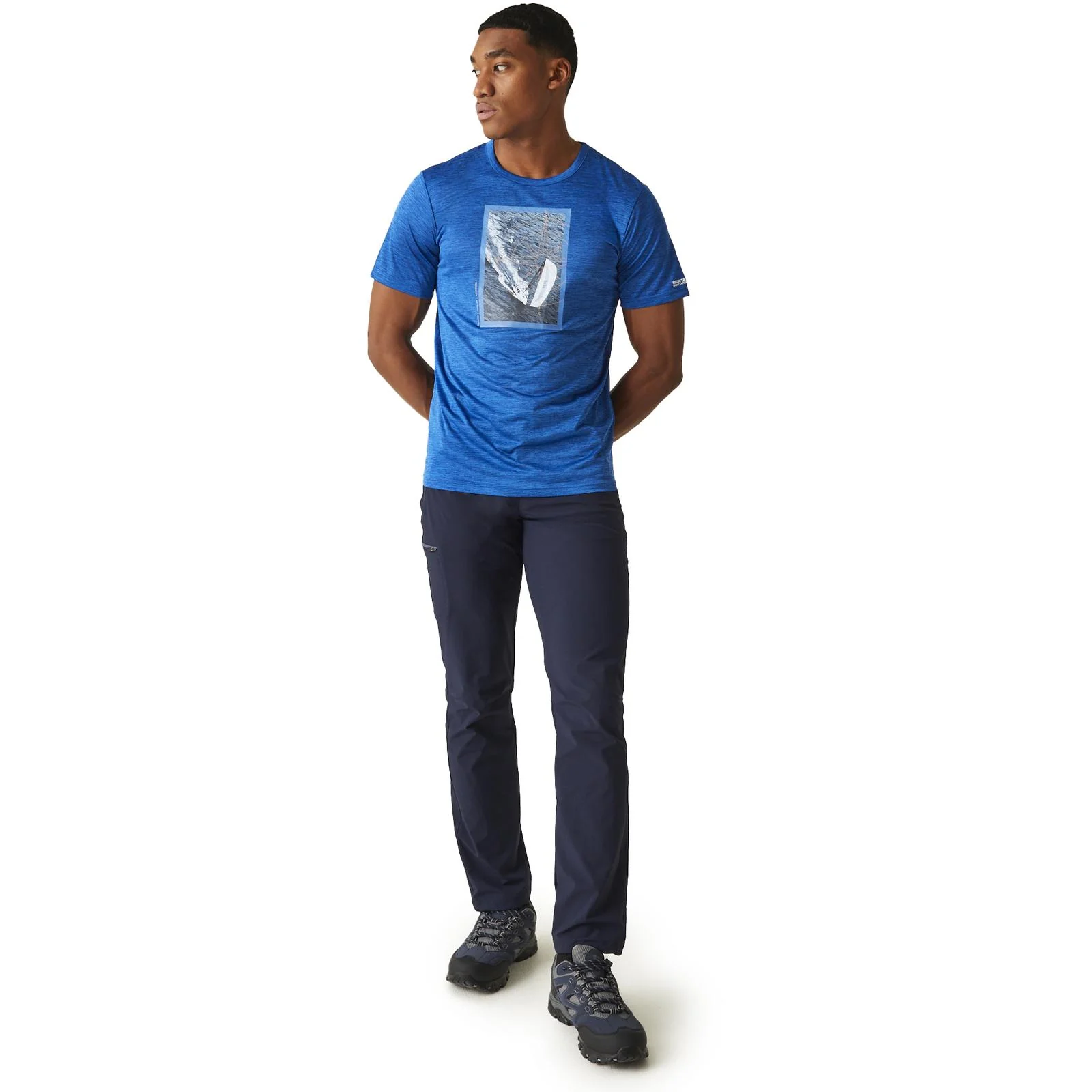 Regatta Mens Fingal VIII Graphic Print T-Shirt - Image 19
