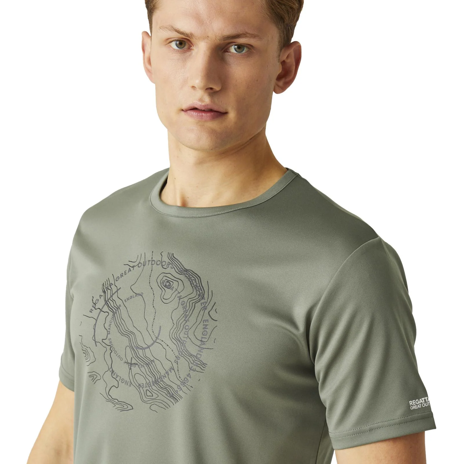 Regatta Mens Fingal VIII Graphic Print T-Shirt - Image 35