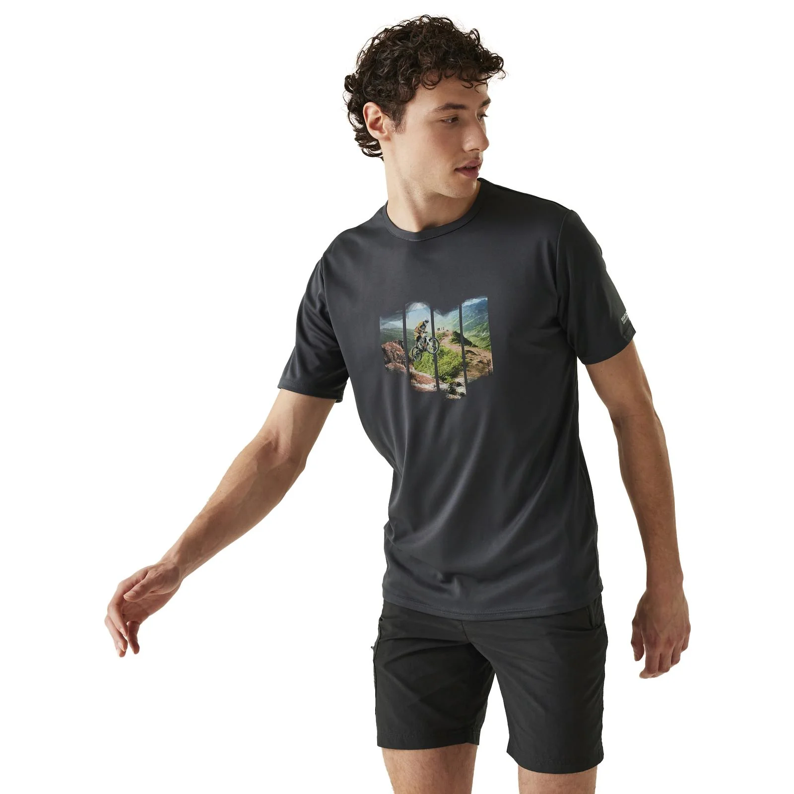 Regatta Mens Fingal VIII Graphic Print T-Shirt - Image 8