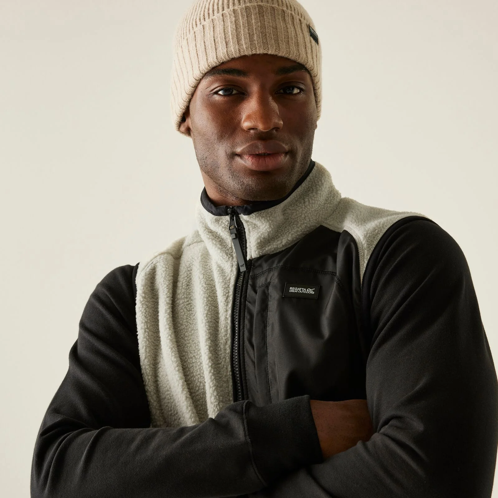 Regatta Mens Frankie Borg Fleece Body Warmer Gilet - Image 2
