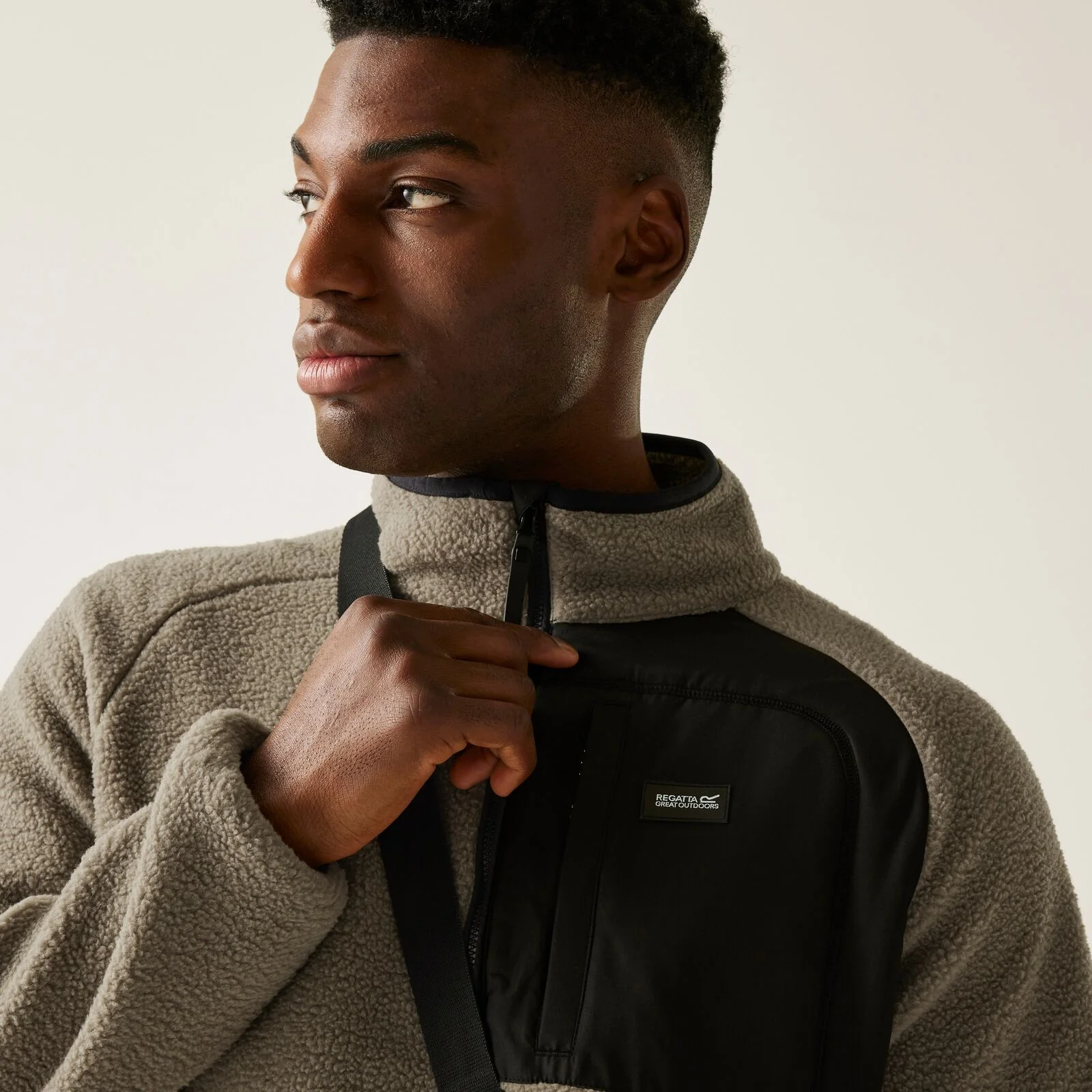 Regatta Mens Frankie Borg Half Zip Fleece - Image 23