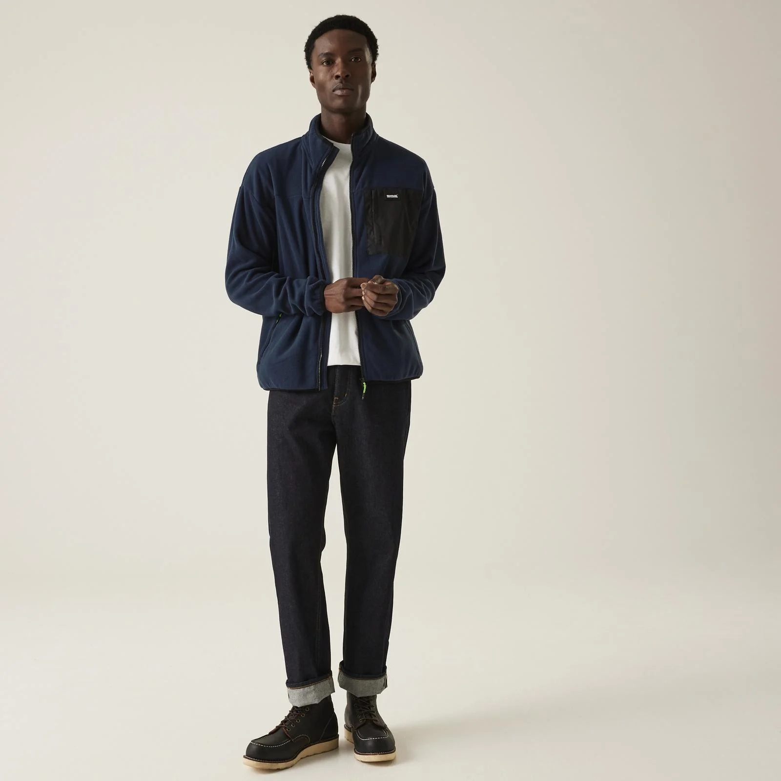 Regatta Mens Frankie Full Zip  Fleece Jacket - Image 3
