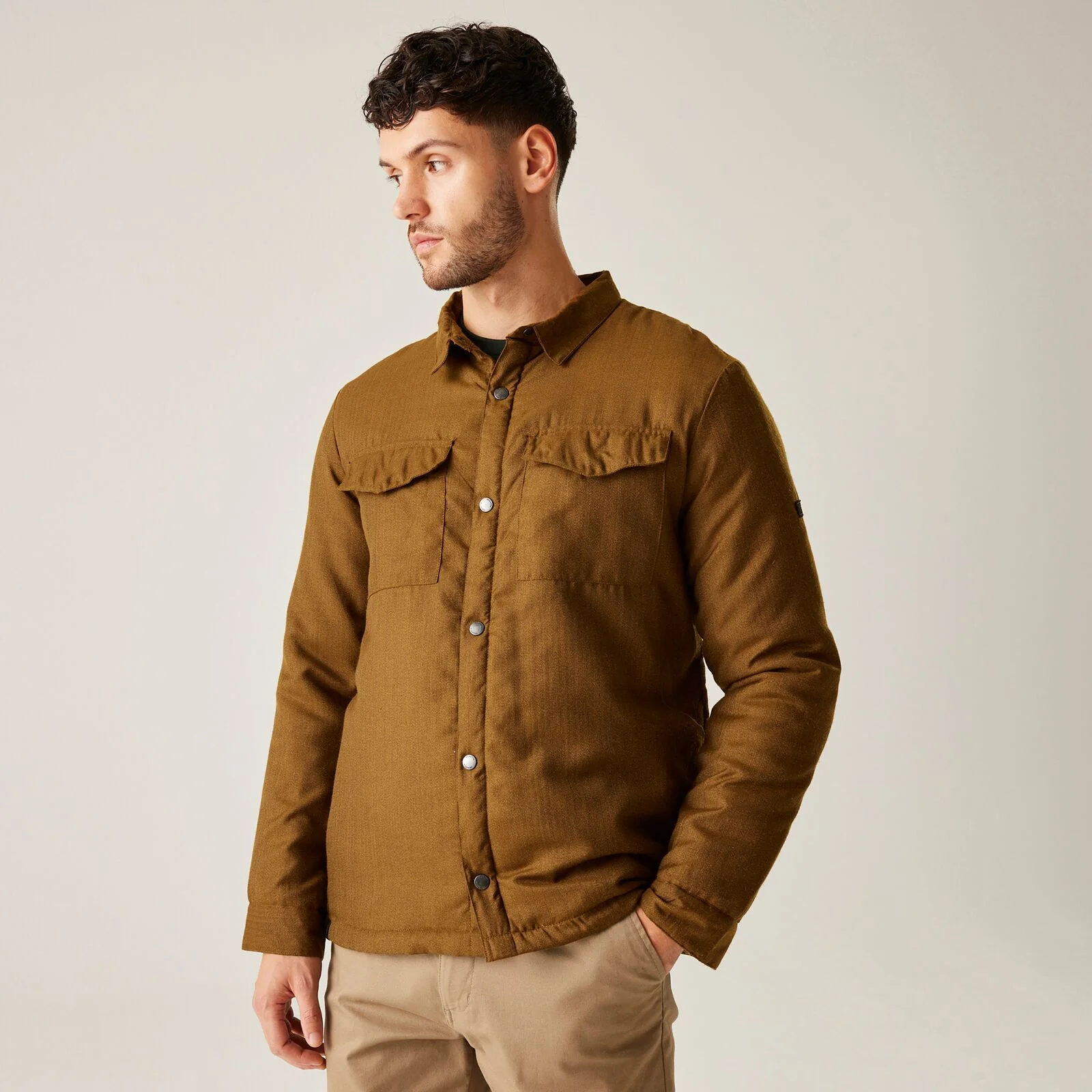 Regatta Mens Gawayne Insulated Long Sleeve Shirt - Image 4