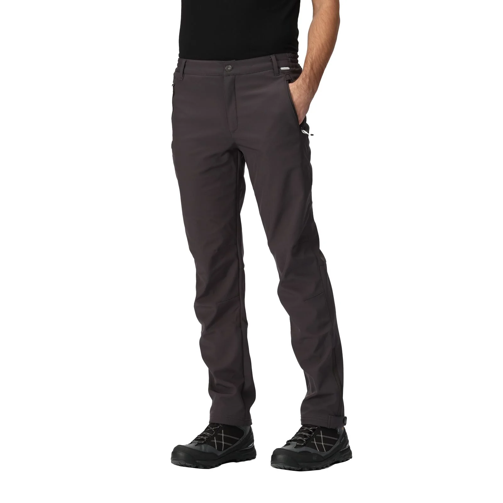 Regatta Mens Geo Softshell II Waterproof Walking Trousers - Image 4