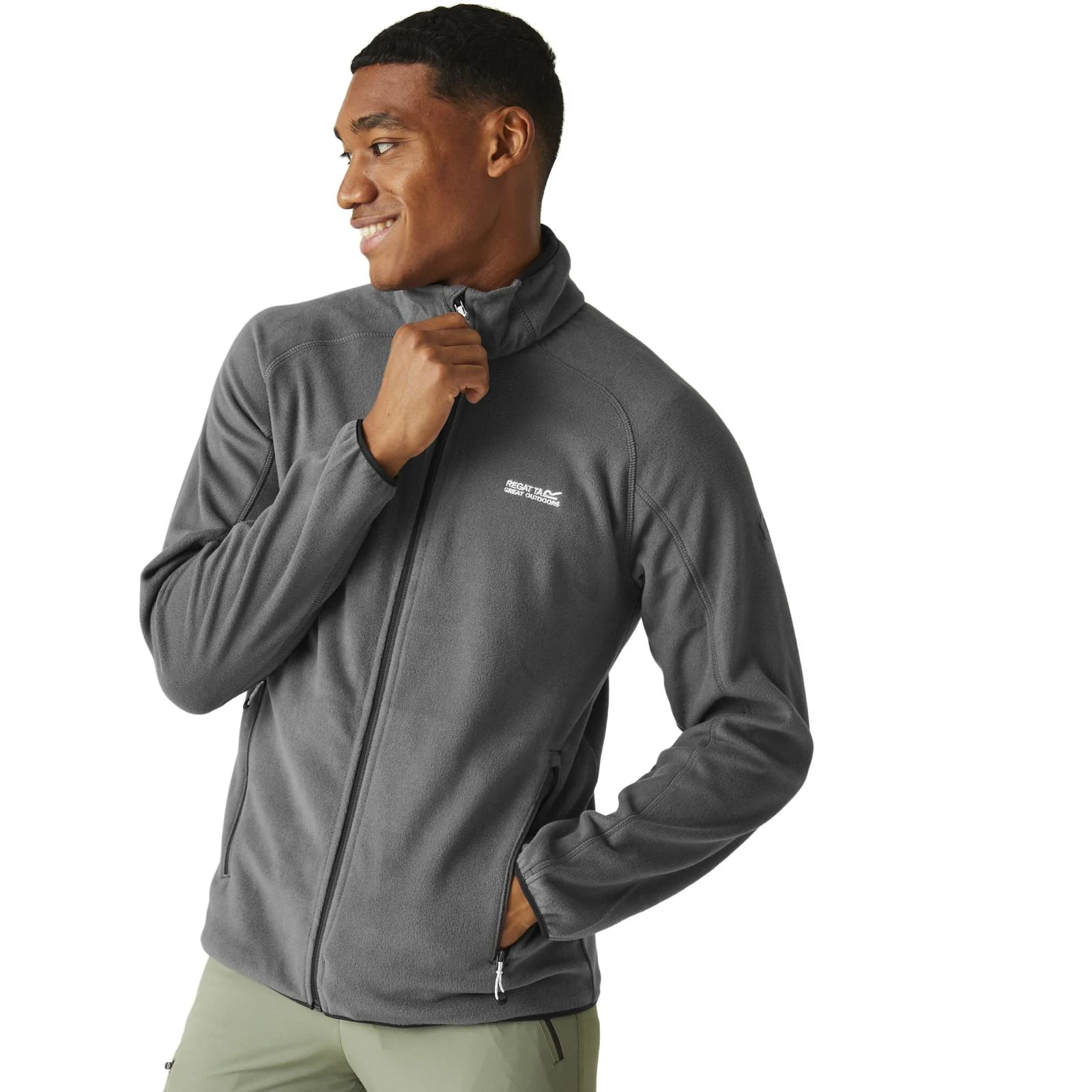 Regatta Mens Hadfield Full Zip Fleece Jacket - Image 4