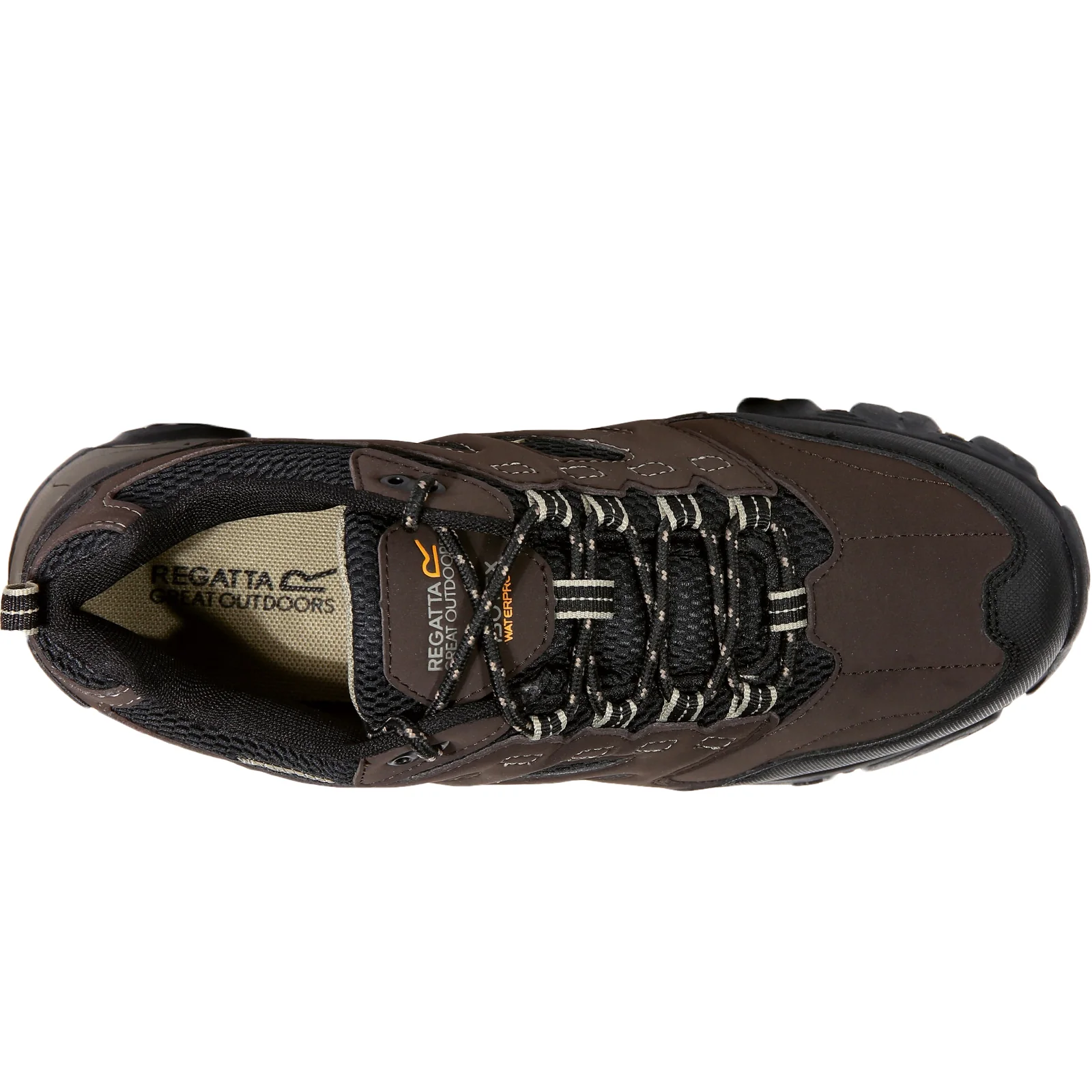Regatta Mens Holcombe Waterproof Low Walking Shoes - Image 17