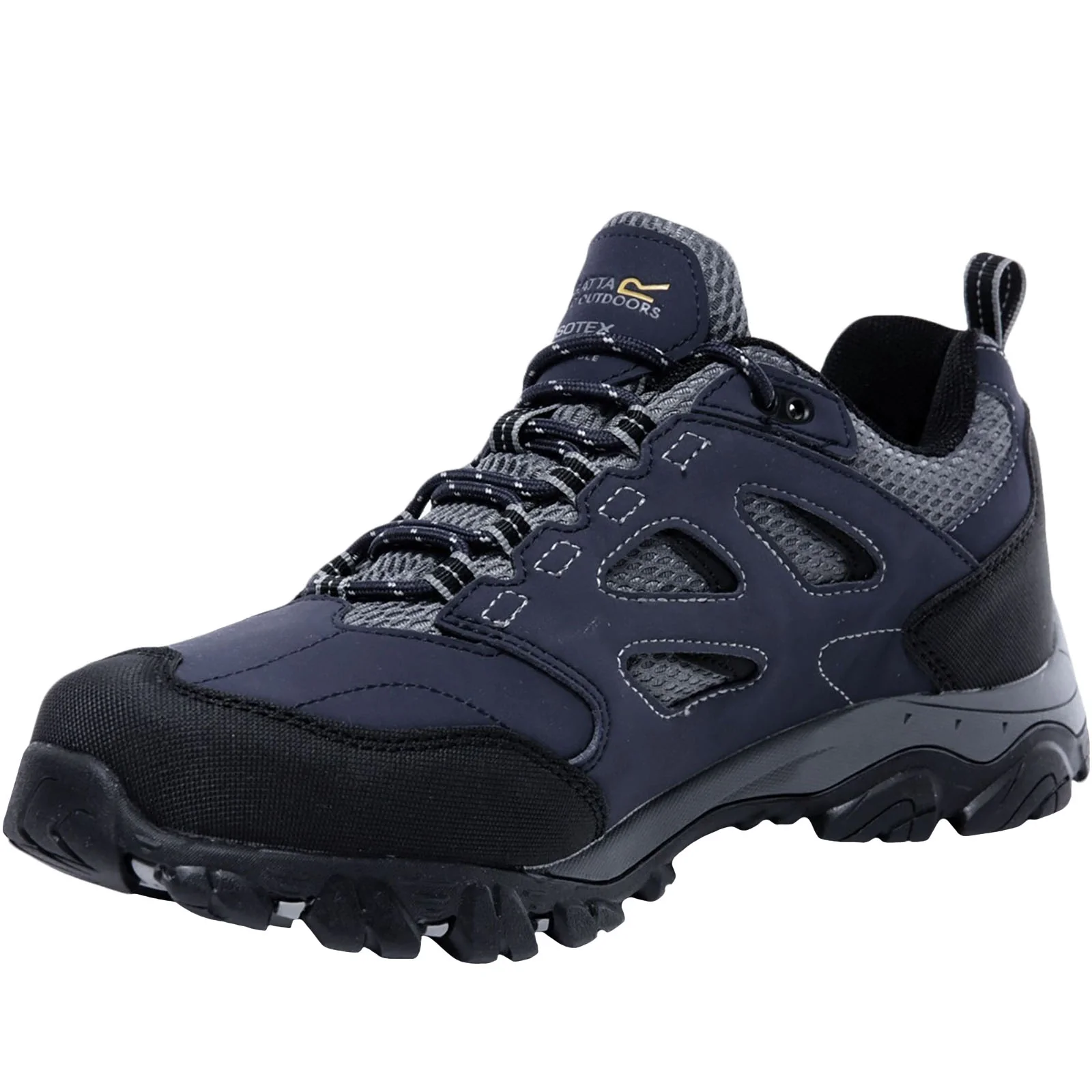 Regatta Mens Holcombe Waterproof Low Walking Shoes - Image 9