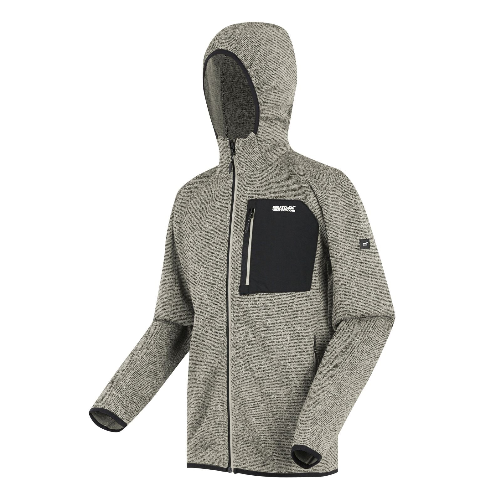 Regatta Mens Hooded Newhill Full Zip Fleece - Image 38
