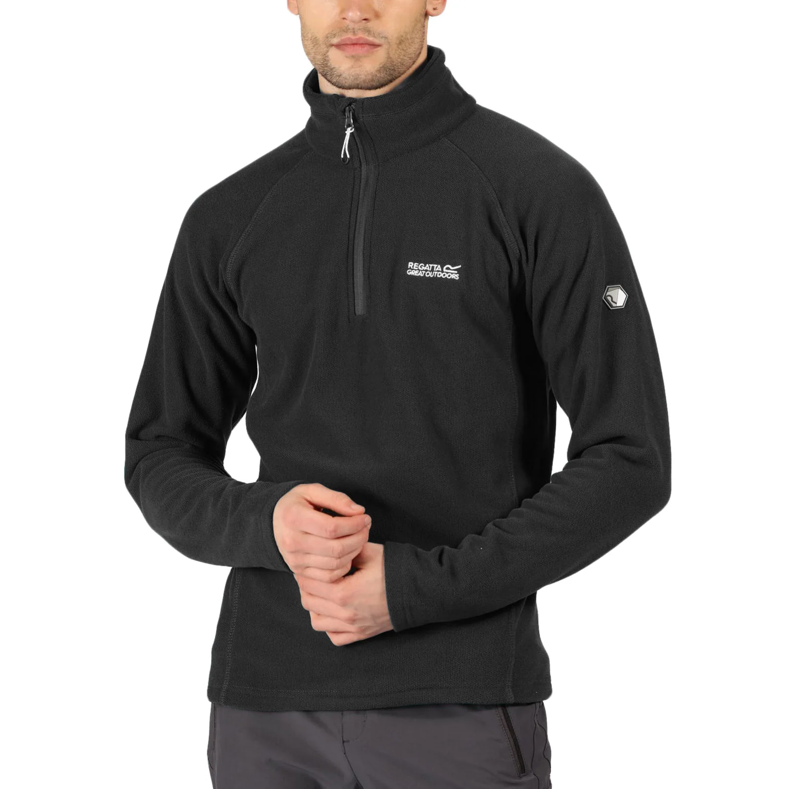 Regatta Mens Kenger Half Zip Midweight Fleece - Image 4